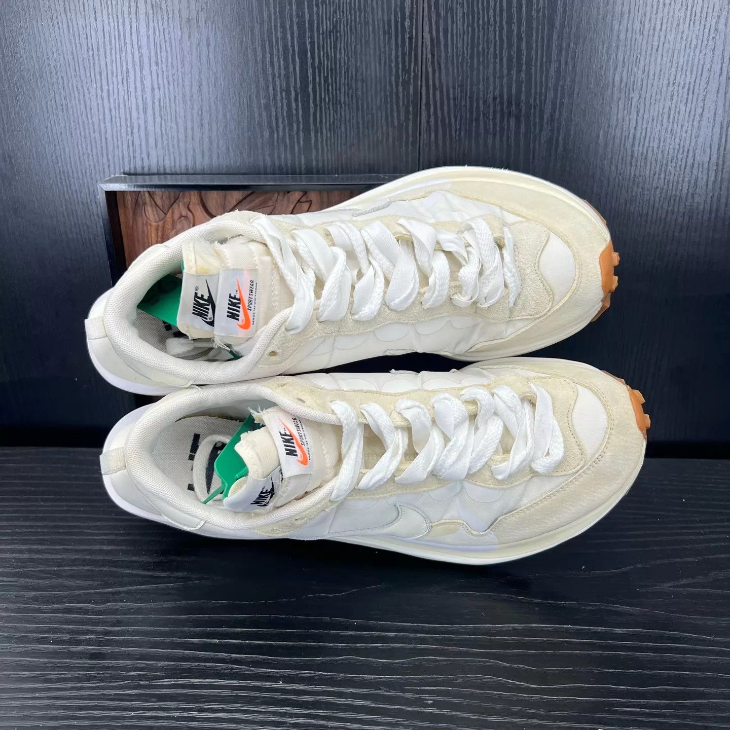 Sacai sacai vaporwaffle White Gum 44.5 with box Size US 10.5 / EU 43-44 - 6 Thumbnail