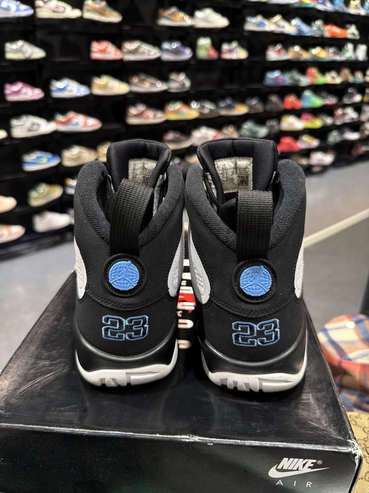 Jordan Brand Size 8.5 - Jordan 9 Retro University Blue 2020 CT8019 140 Size US 8.5 / EU 41-42 - 10 Thumbnail
