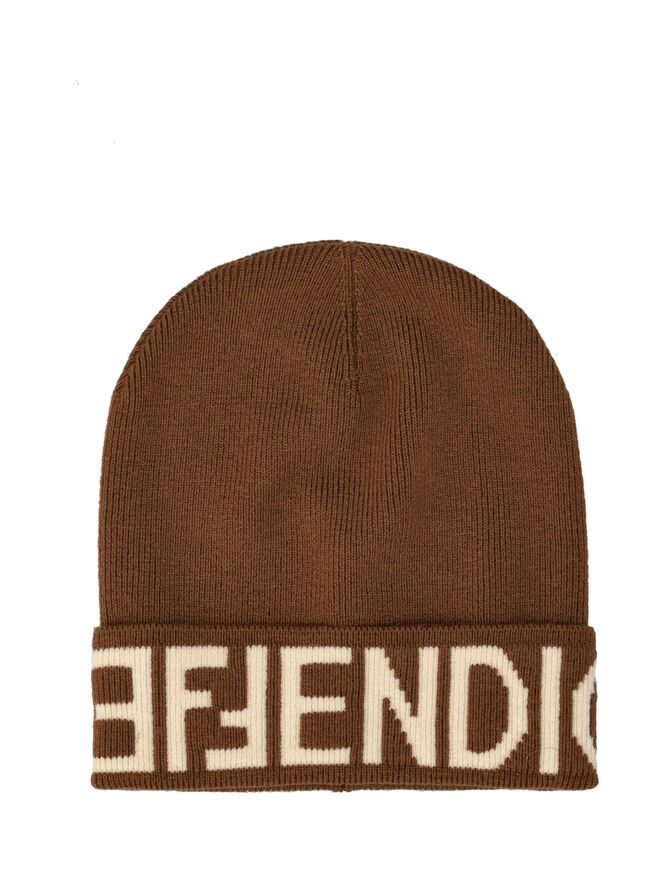 Fendi o1loc1c0824 Size: OS / Hat in Brown Size ONE SIZE - 1 Thumbnail