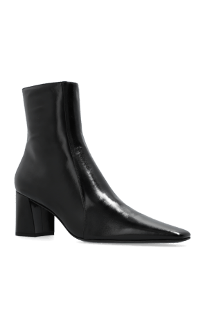 Saint Laurent Paris o1la1rc1a0226 776861 Rainer Boots in Smooth Leather in Black Size US 8 / EU 41 - 4 Thumbnail