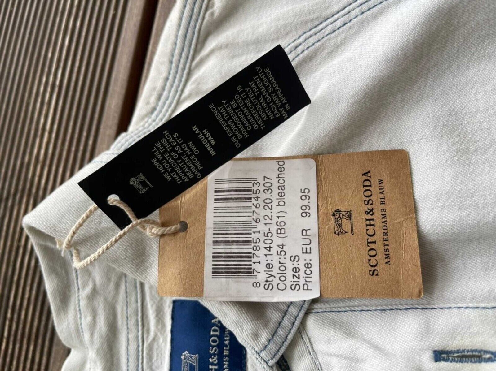 Scotch & Soda Scotch&Soda Blue washed Button ups shirt Size US M / EU 48-50 / 2 - 3 Thumbnail