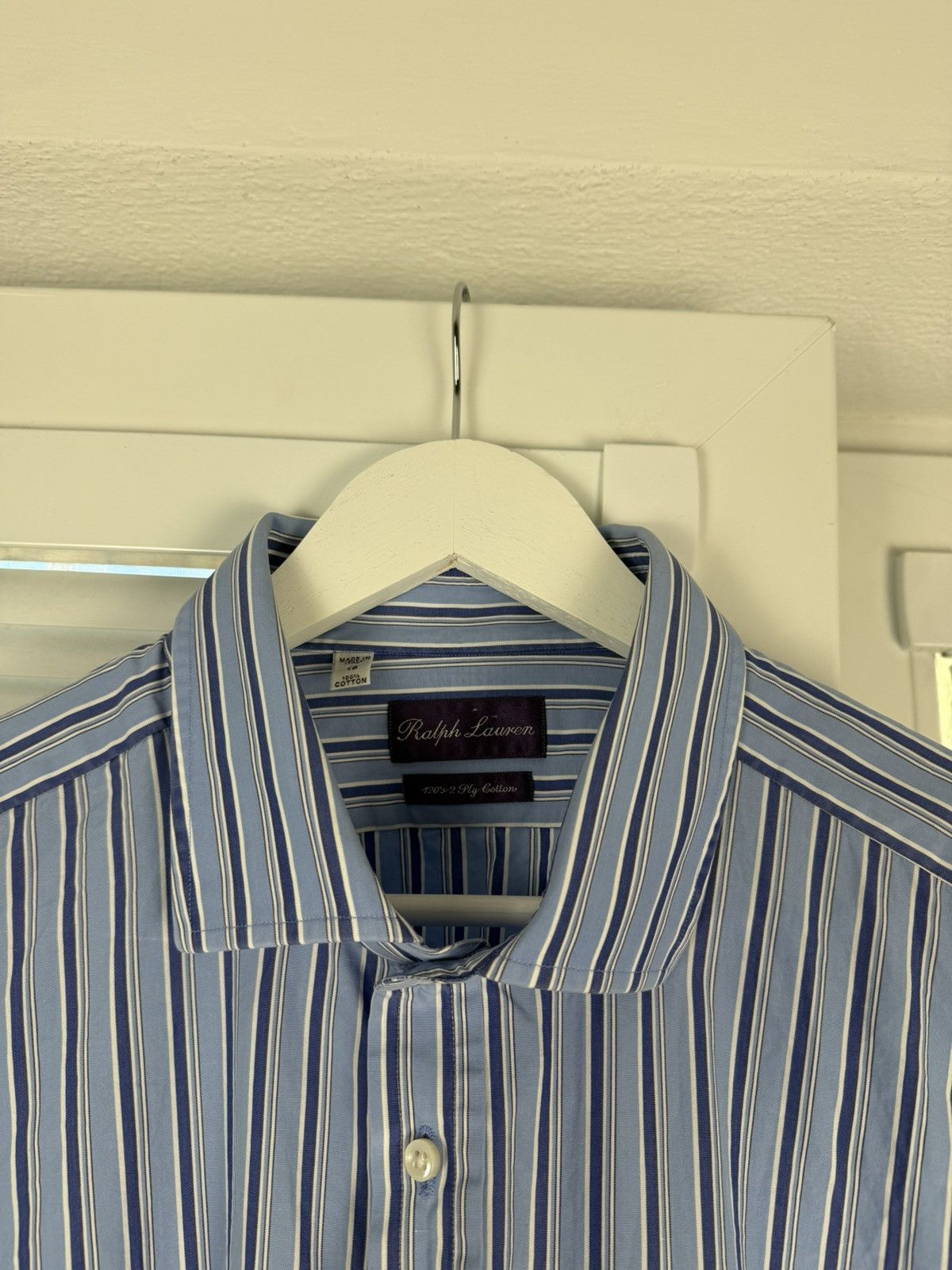 Polo Ralph Lauren Polo Ralph Lauren Purple Label Luxury Shirt Size US XL / EU 56 / 4 - 3 Thumbnail