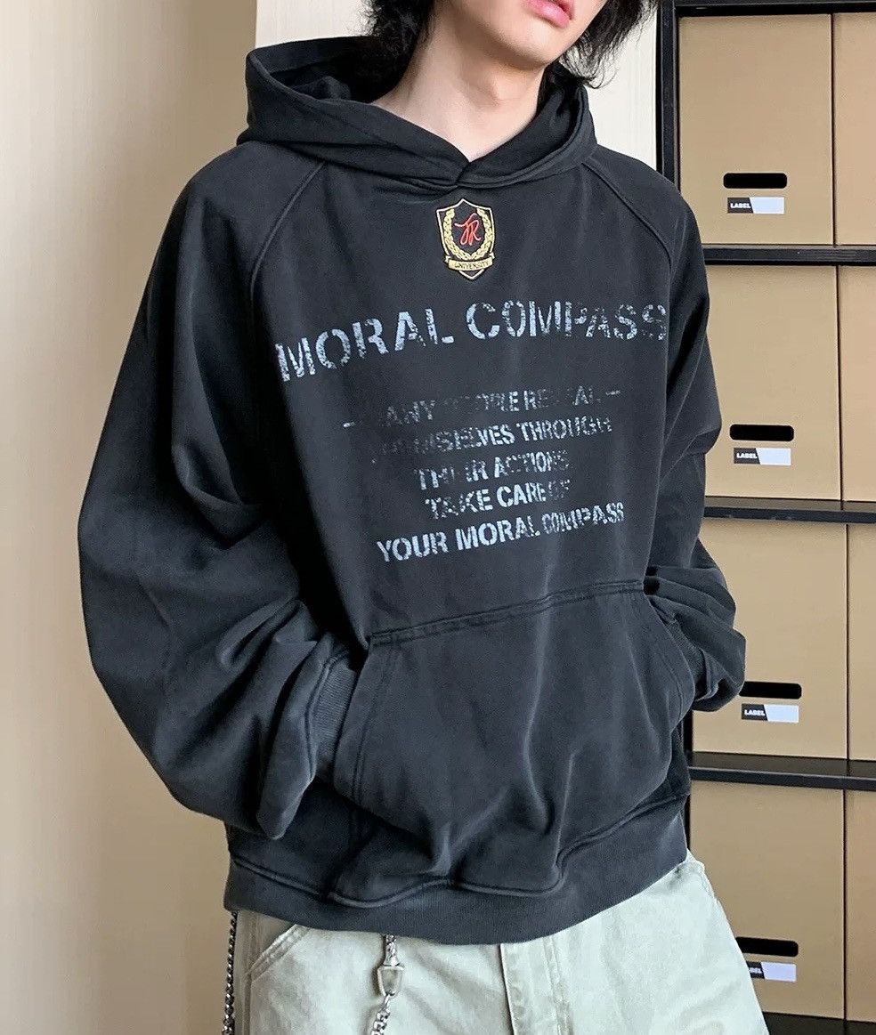 Japanese Brand × Vintage Outdoor retro punk y2k faded letters hoodie Size US L / EU 52-54 / 3 - 2 Thumbnail
