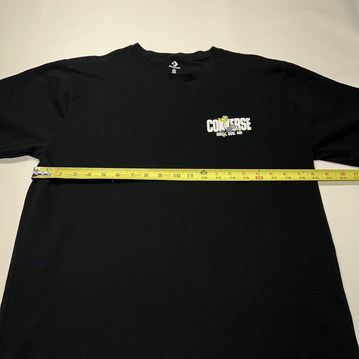 Converse Converse Tee Shirt Black Bird Boston Running All Star Size US L / EU 52-54 / 3 - 11 Thumbnail