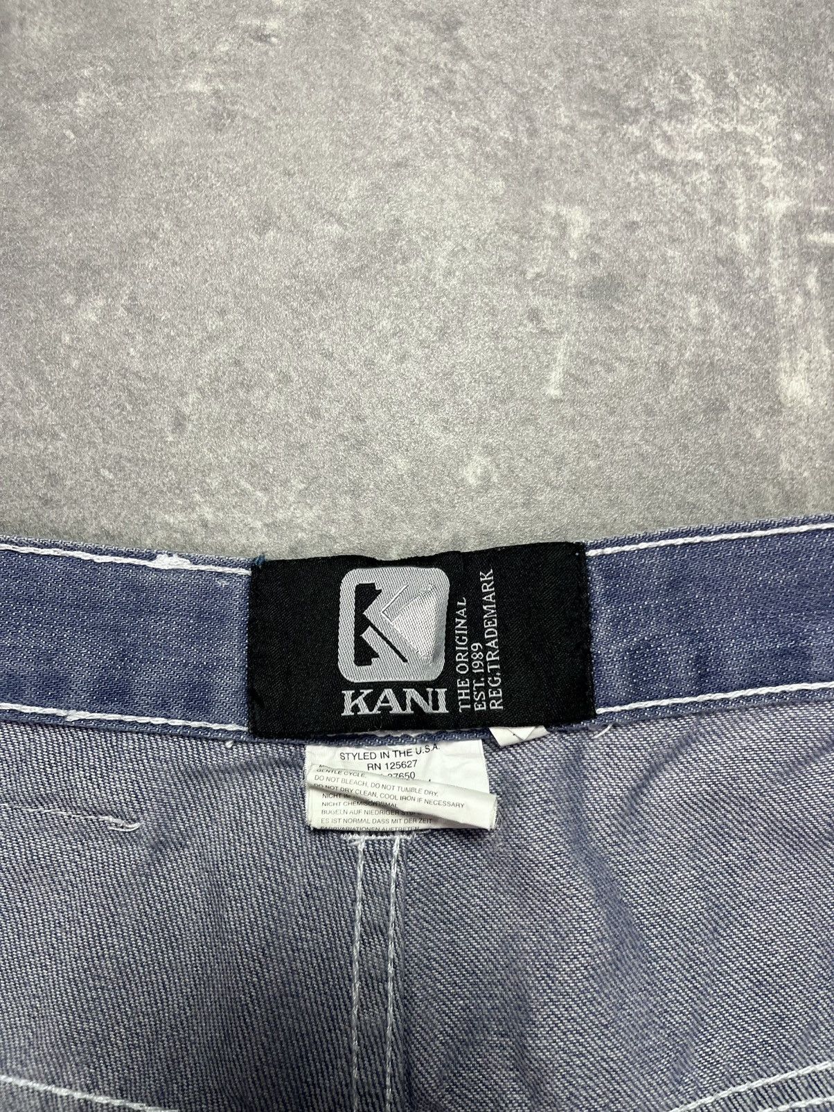Karl Kani Karl Kani Multilogo Printed Baggy Denim Shorts Jorts 34 Rare Size US 34 / EU 50 - 6 Thumbnail