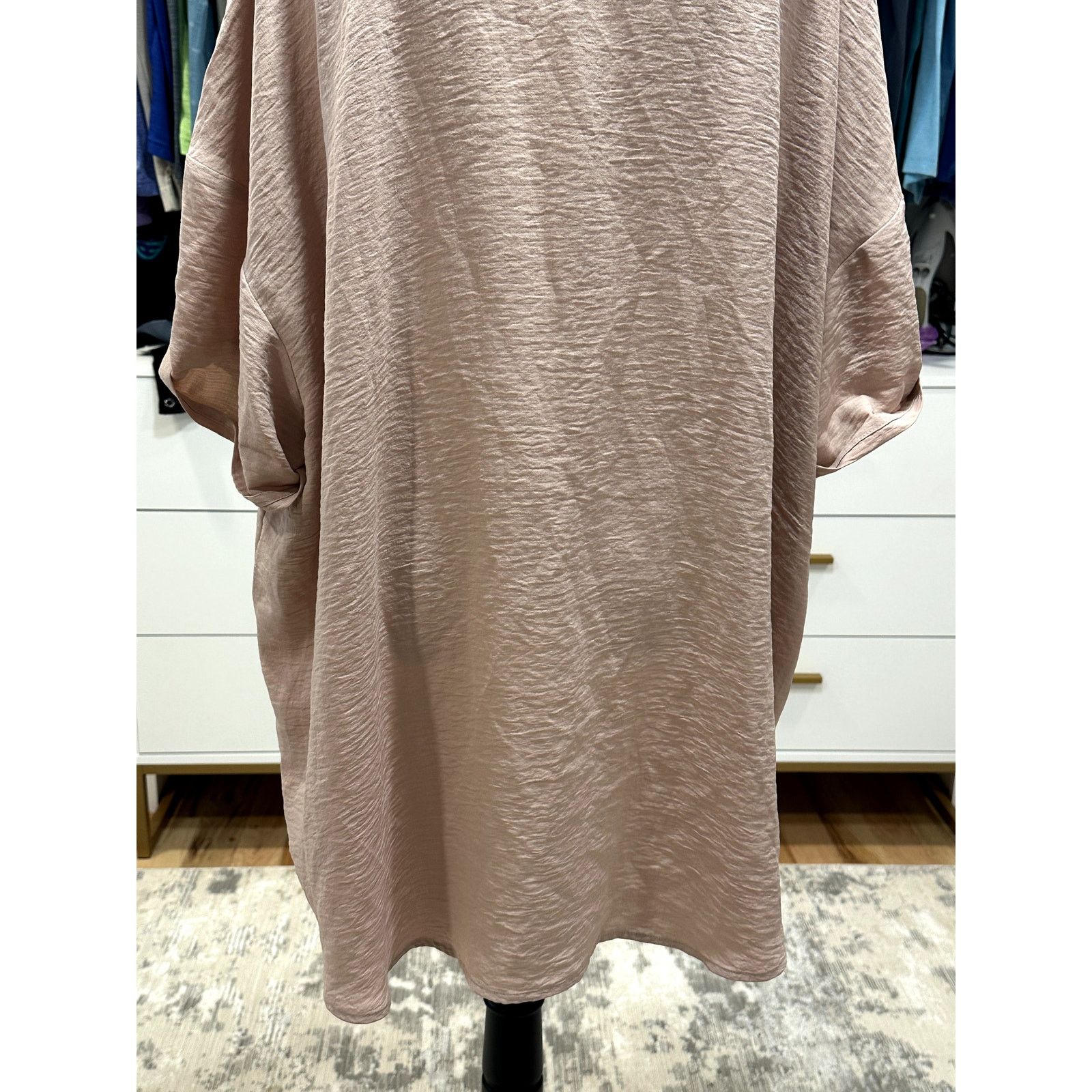 Treasure & Bond Treasure & Bond Womens Light Pink Button Down Blouse 1X NWOT Size XL / US 12-14 / IT 48-50 - 6 Thumbnail