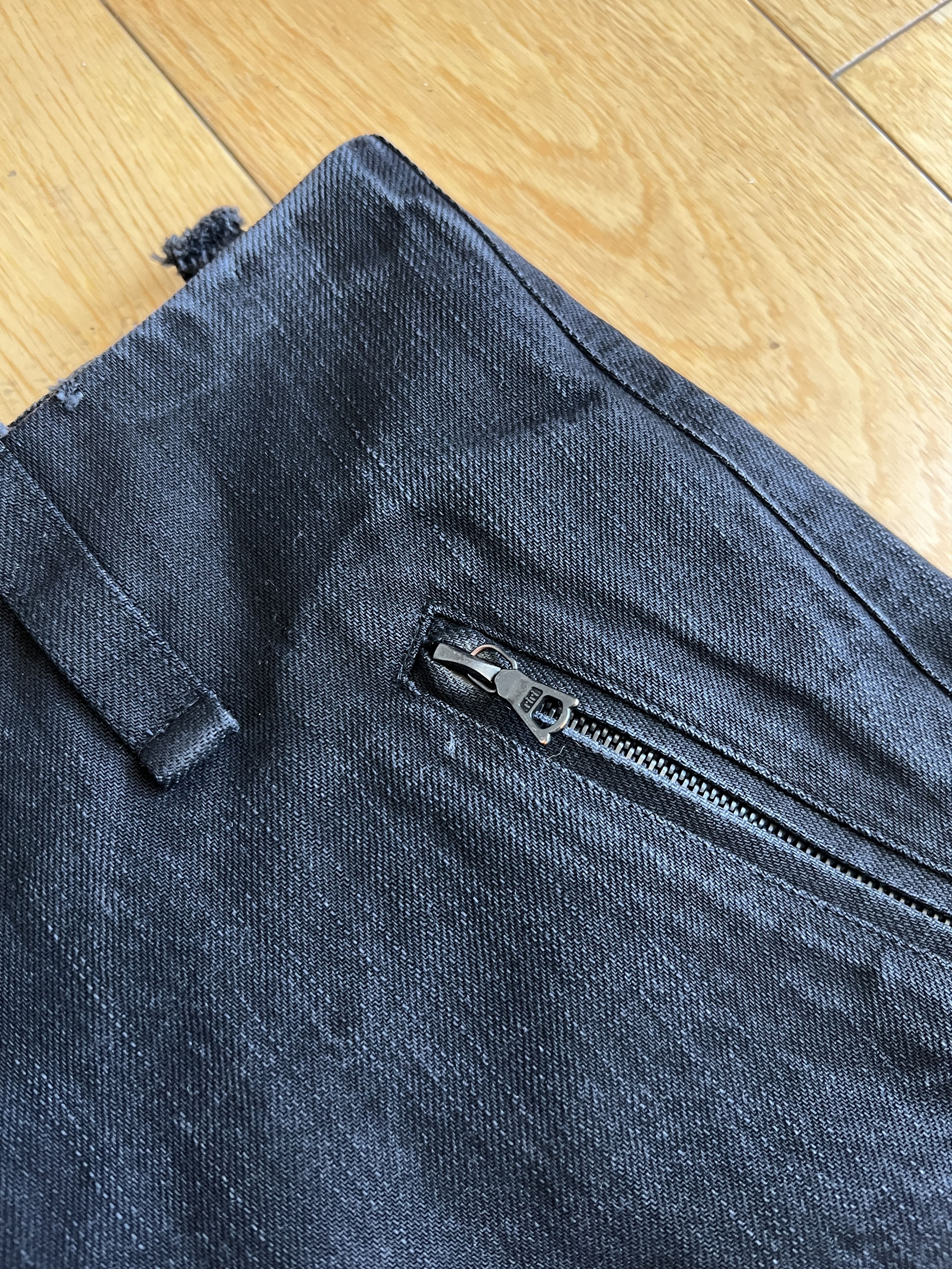 Other WASHED FLARED BIKER PANTS Size US 31 - 7 Thumbnail