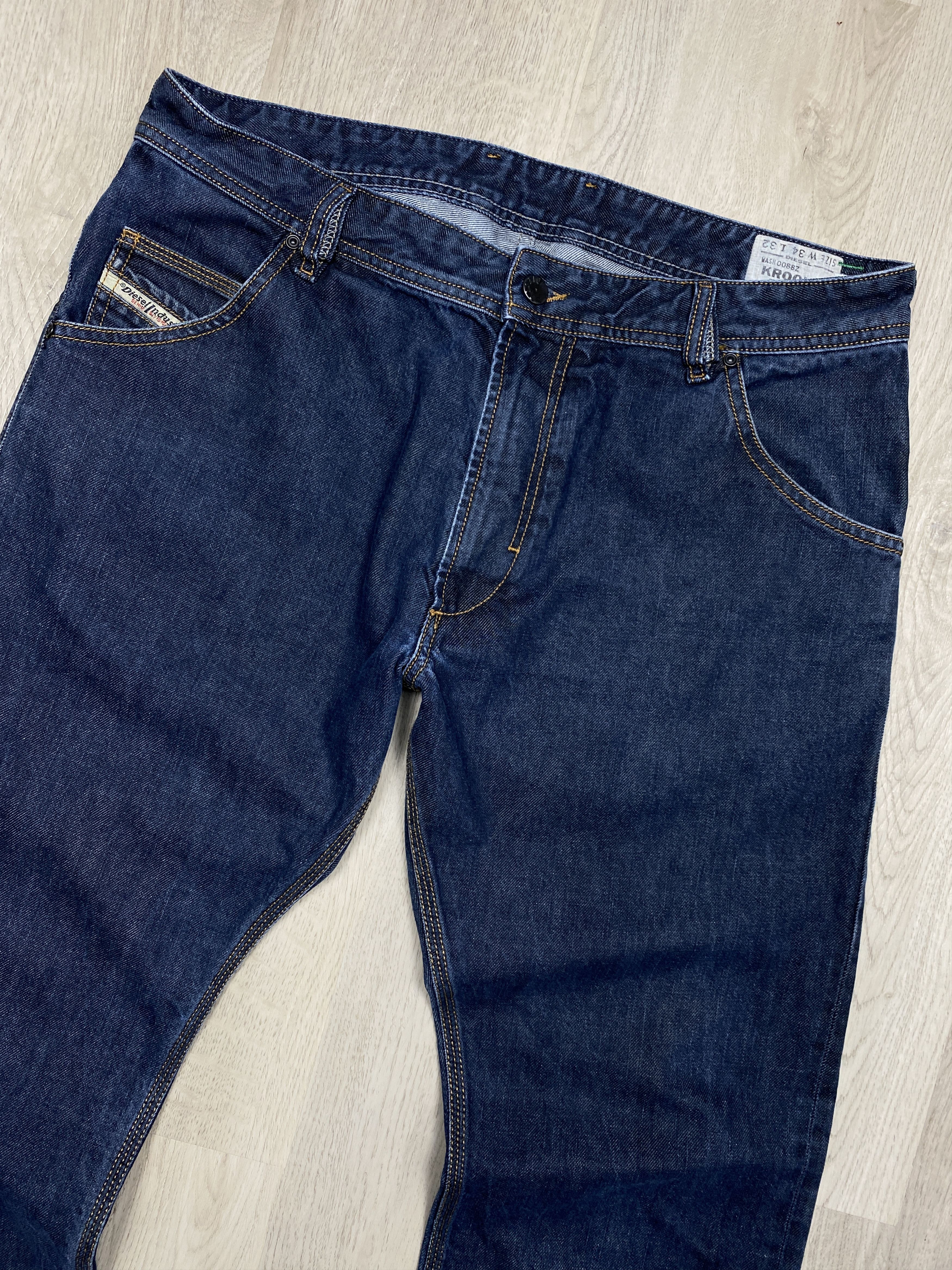 Diesel Diesel Krooley Vintage Mens Denim Pants Jeans Size US 34 / EU 50 - 2 Thumbnail