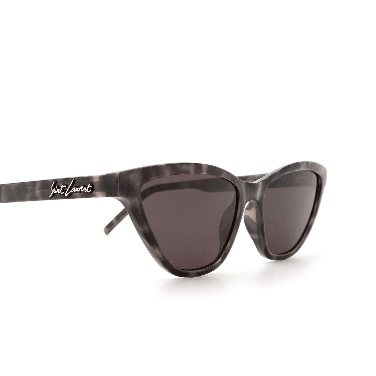image of YVES Saint Laurent Sl 333 004 Cat Eye Sunglasses in Grey Havana, Women's