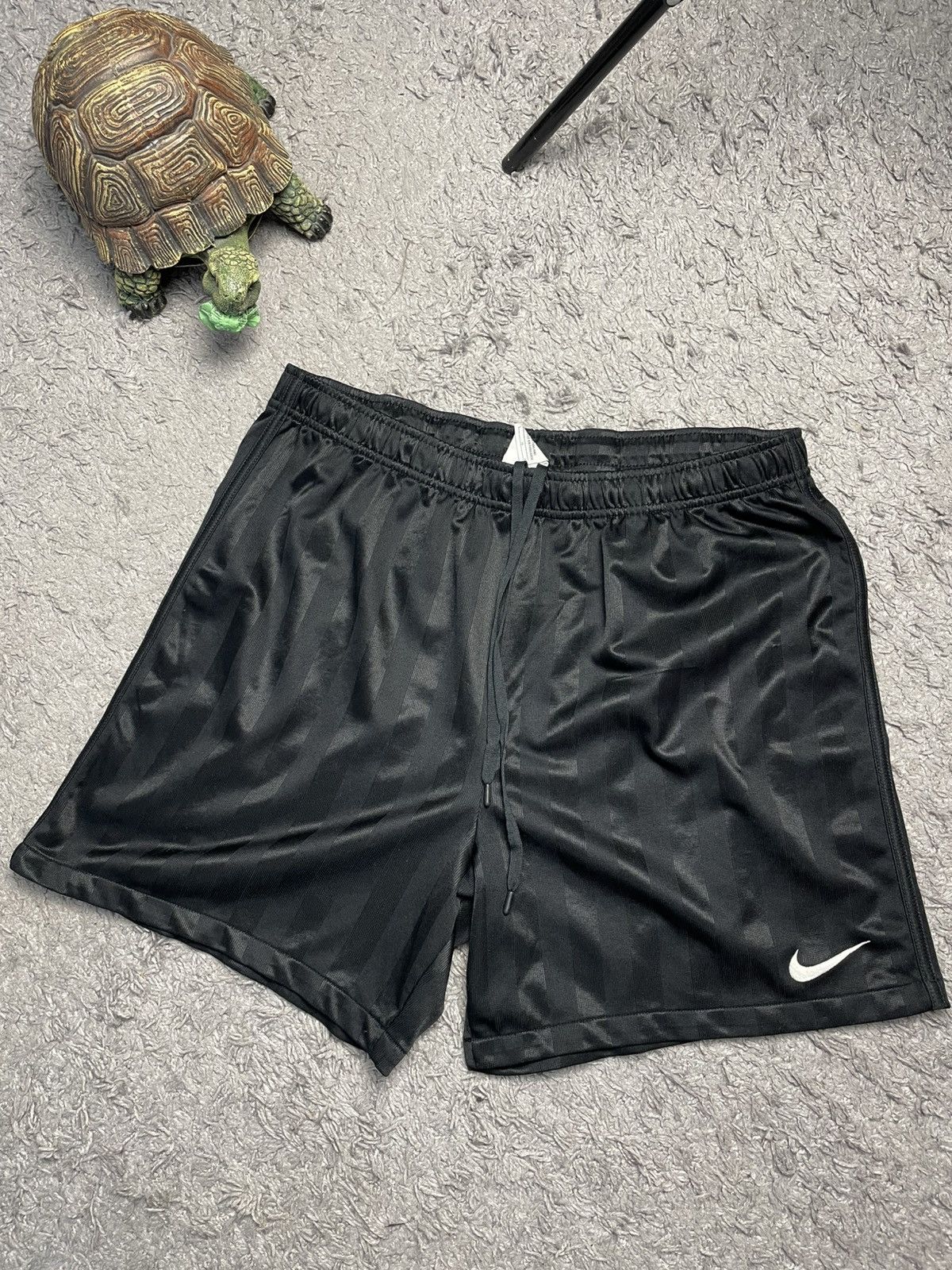 Nike Nike Swoosh Soccer Black Shorts Size L Size US 34 / EU 50 - 2 Thumbnail