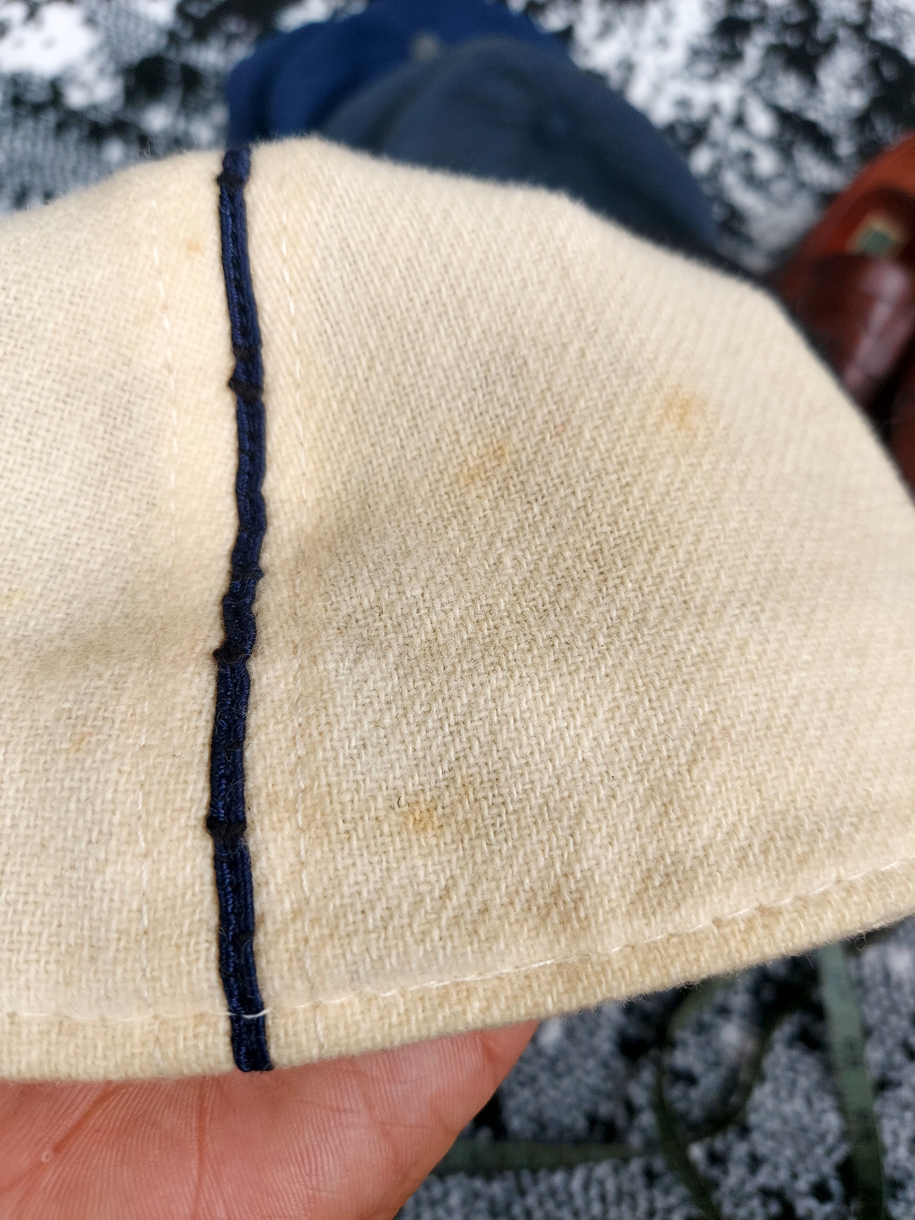 Ebbets Field Flannels × Vintage 💥Vintage Ebbets Field Flannels Logo Fitted Cap Size ONE SIZE - 4 Thumbnail
