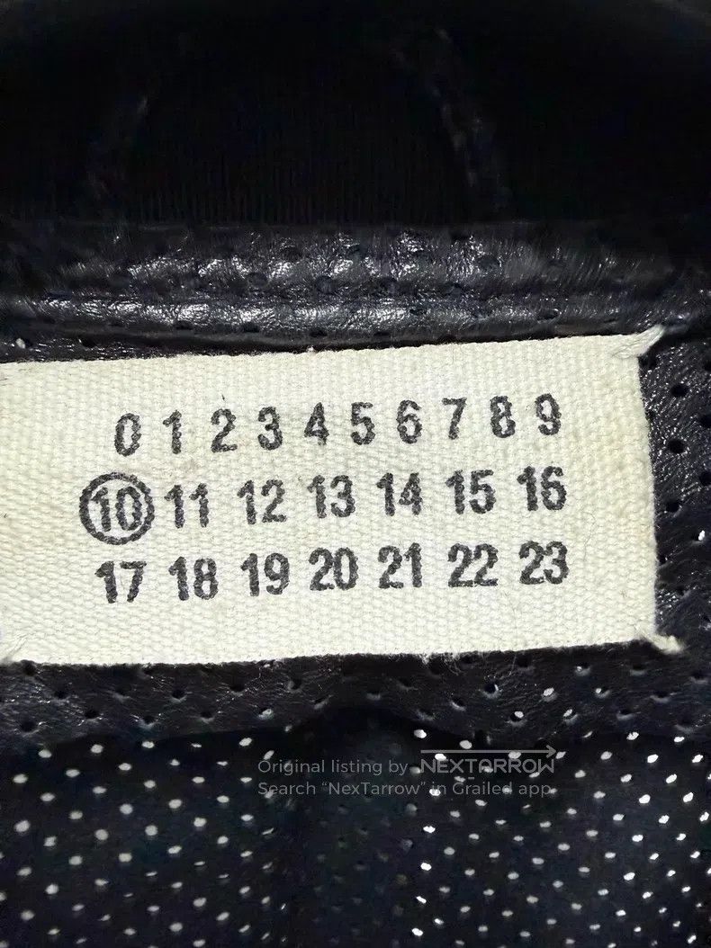 Maison Margiela Maison Margiela Laser Perforated Leather Jacket Size US M / EU 48-50 / 2 - 6 Thumbnail