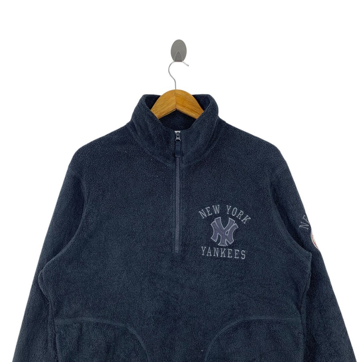 MLB New York YANKEES MLB Baseball Team Half Zipper Sweatshirt Size US XL / EU 56 / 4 - 3 Thumbnail