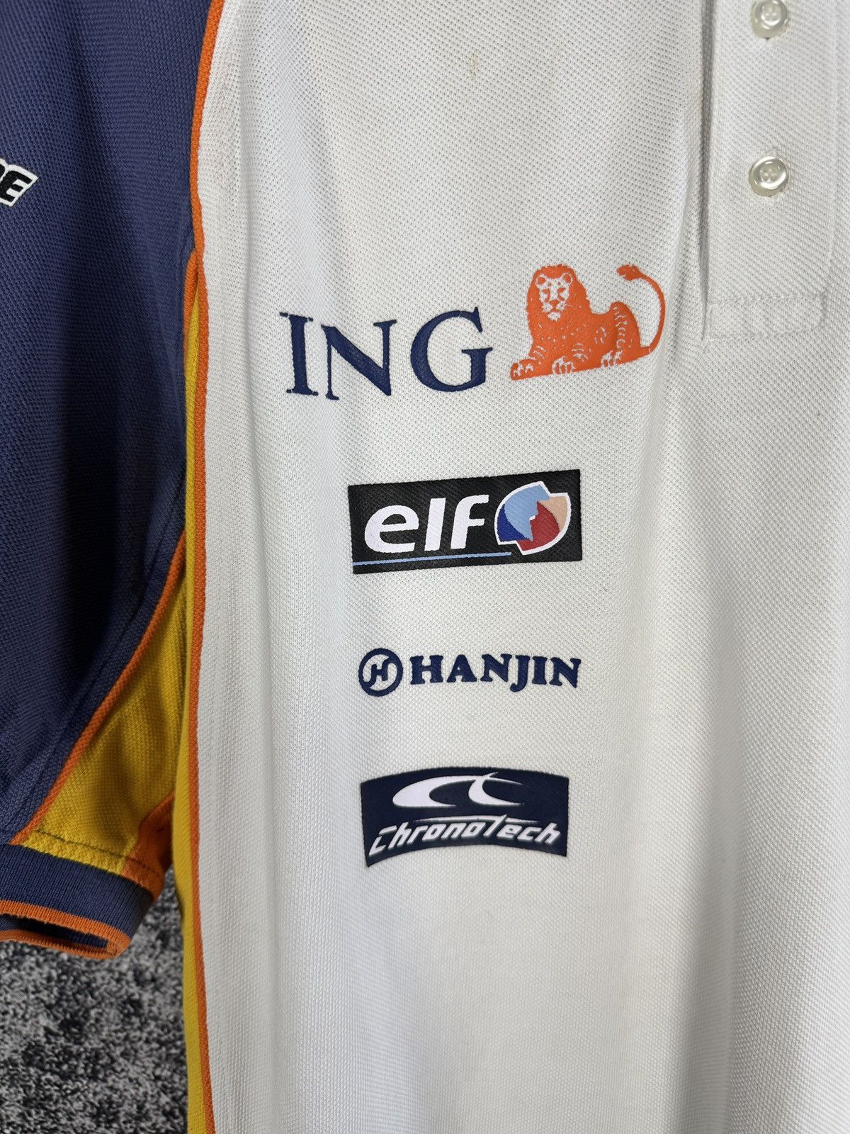Formula 1 × Vintage Renault F1 Team Racing Polo Shirt ING ELG Vintage Size M Size US M / EU 48-50 / 2 - 7 Thumbnail
