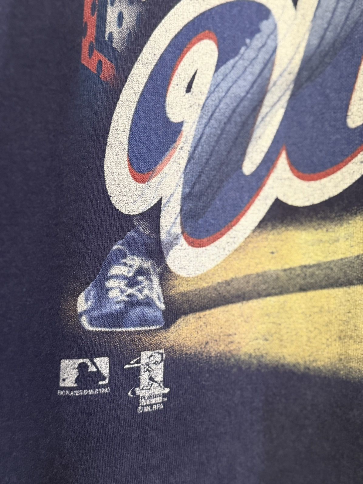 MLB × NFL × Vintage Vintage 90s Kenny Woods MLB Pro Player Sun Faded Tee Size US XL / EU 56 / 4 - 5 Thumbnail