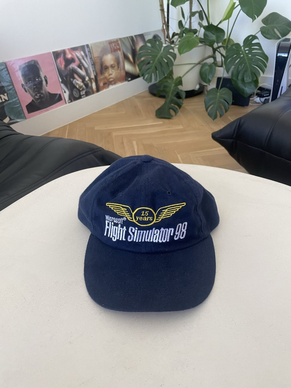 Microsoft Microsoft Flight Simulator Vintage Hat Rare 90s 1998 Game Size ONE SIZE - 1 Thumbnail