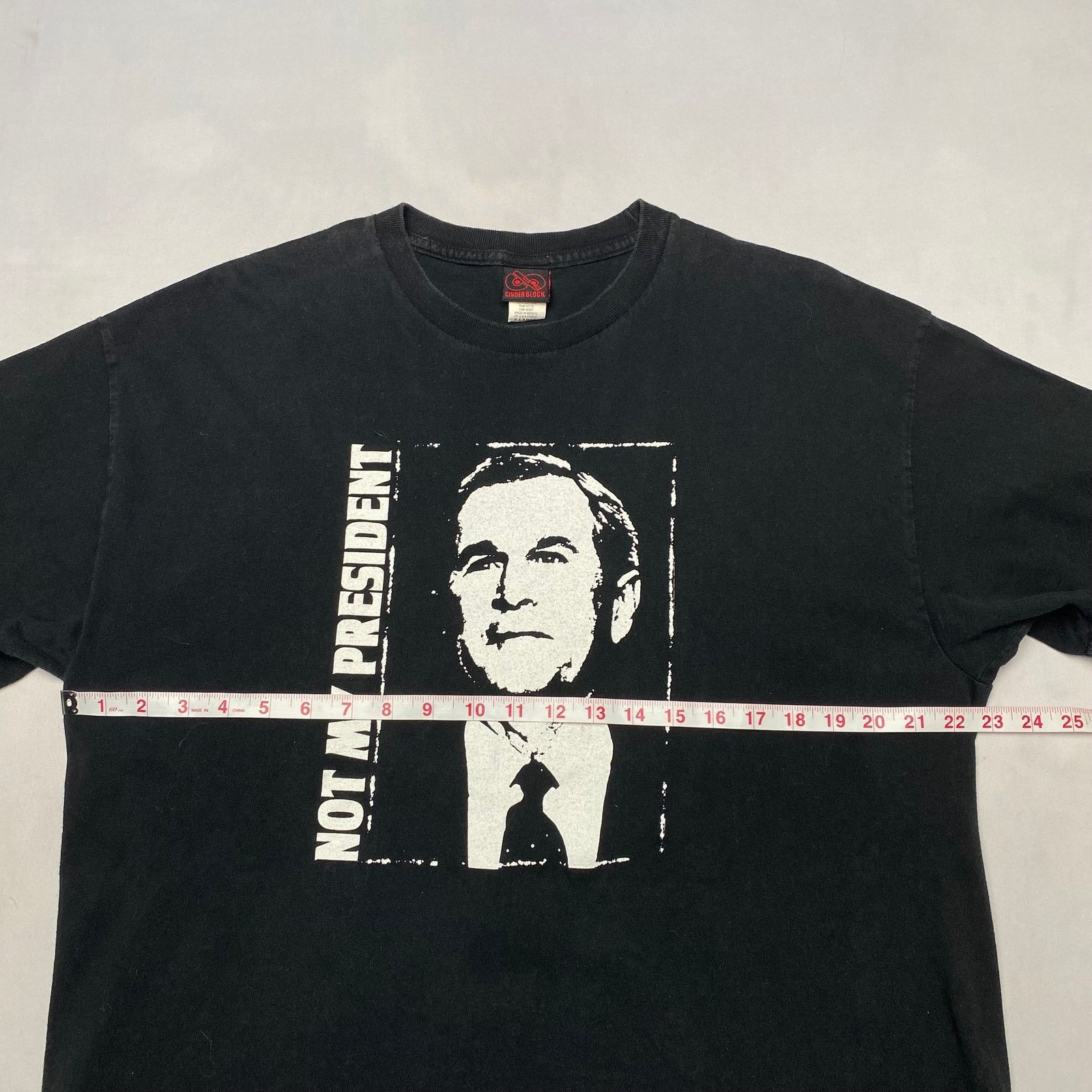 Vintage Vintage Fat Wreck Chords Not My President Bush T Shirt XL Size US XL / EU 56 / 4 - 7 Thumbnail