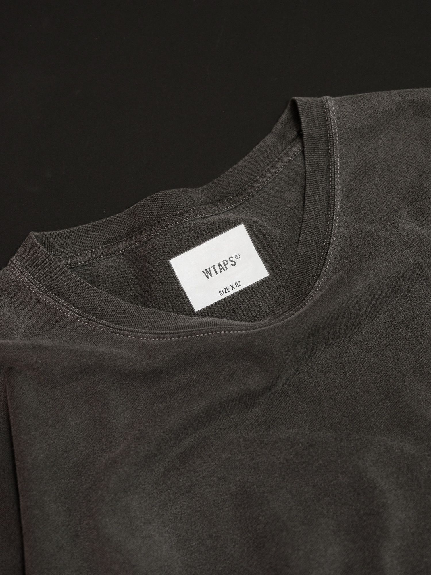 Wtaps WTAPS pocket tee charcoal grey garment dye Size US L / EU 52-54 / 3 - 4 Thumbnail