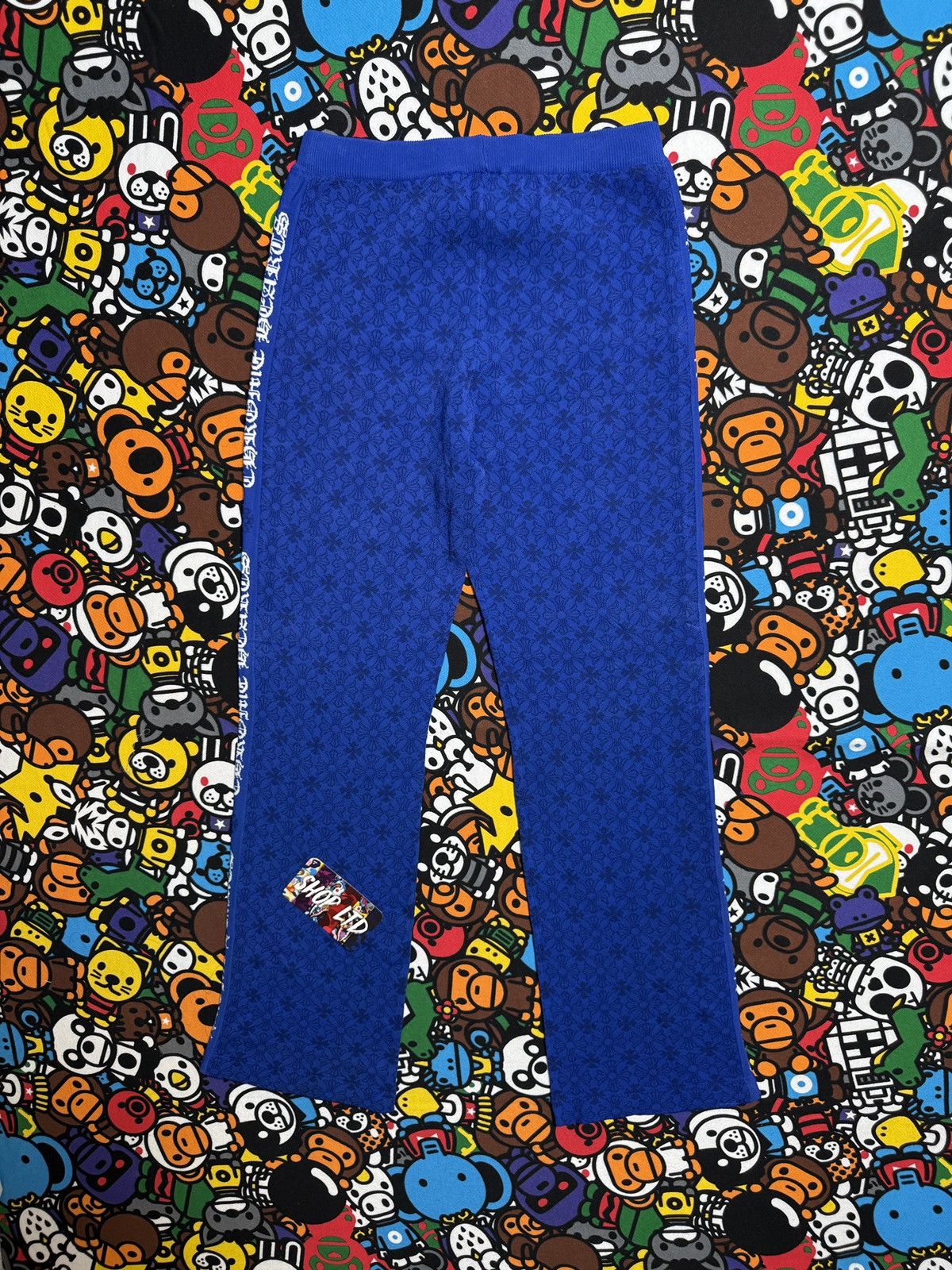 Chrome Hearts Chrome Hearts Blue Velour Sweatpants Size 30" / US 8 / IT 44 - 8 Thumbnail