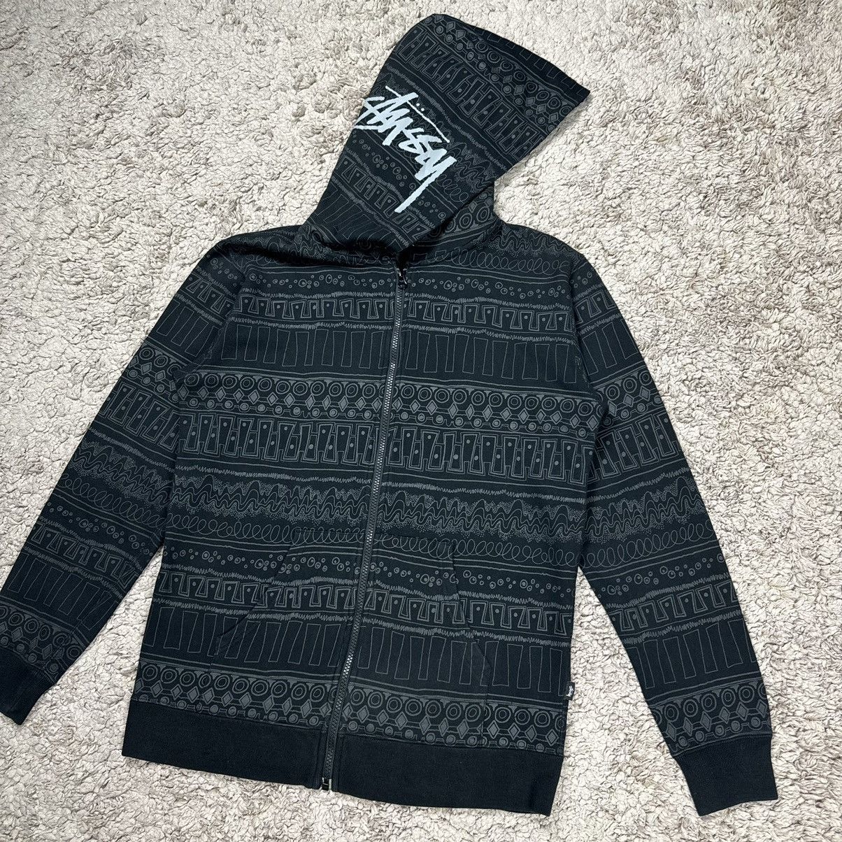 Stussy Vintage Stussy Zipper Hoodie Size US L / EU 52-54 / 3 - 4 Thumbnail