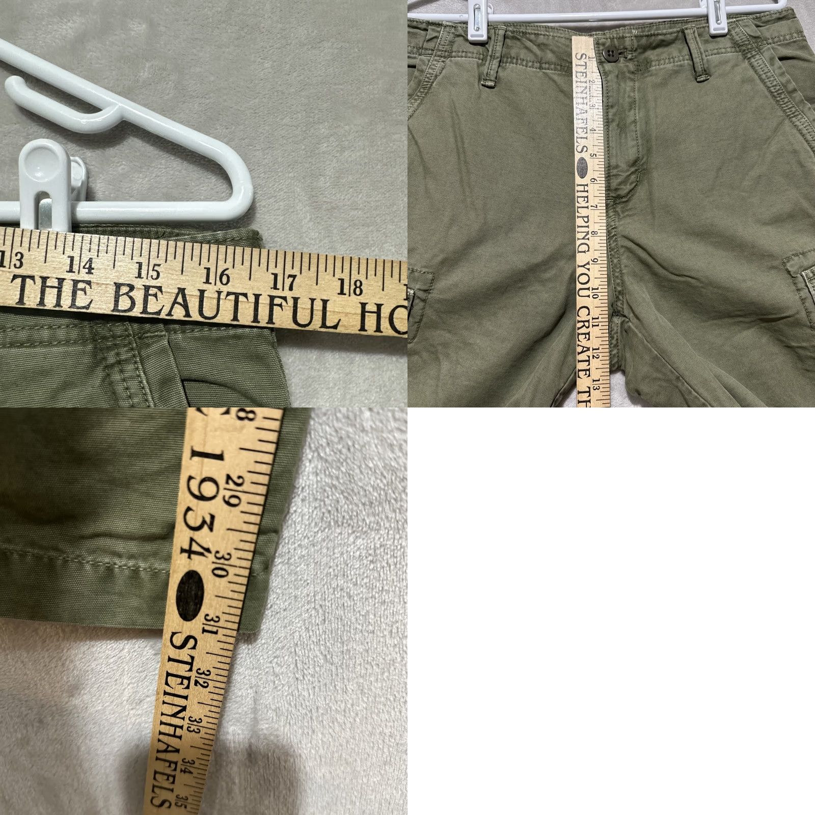 Gap Gap The Lived - In Military Slim Men's Size 32 Taper Army Green Cargo Pants Size US 32 / EU 48 - 9 Thumbnail