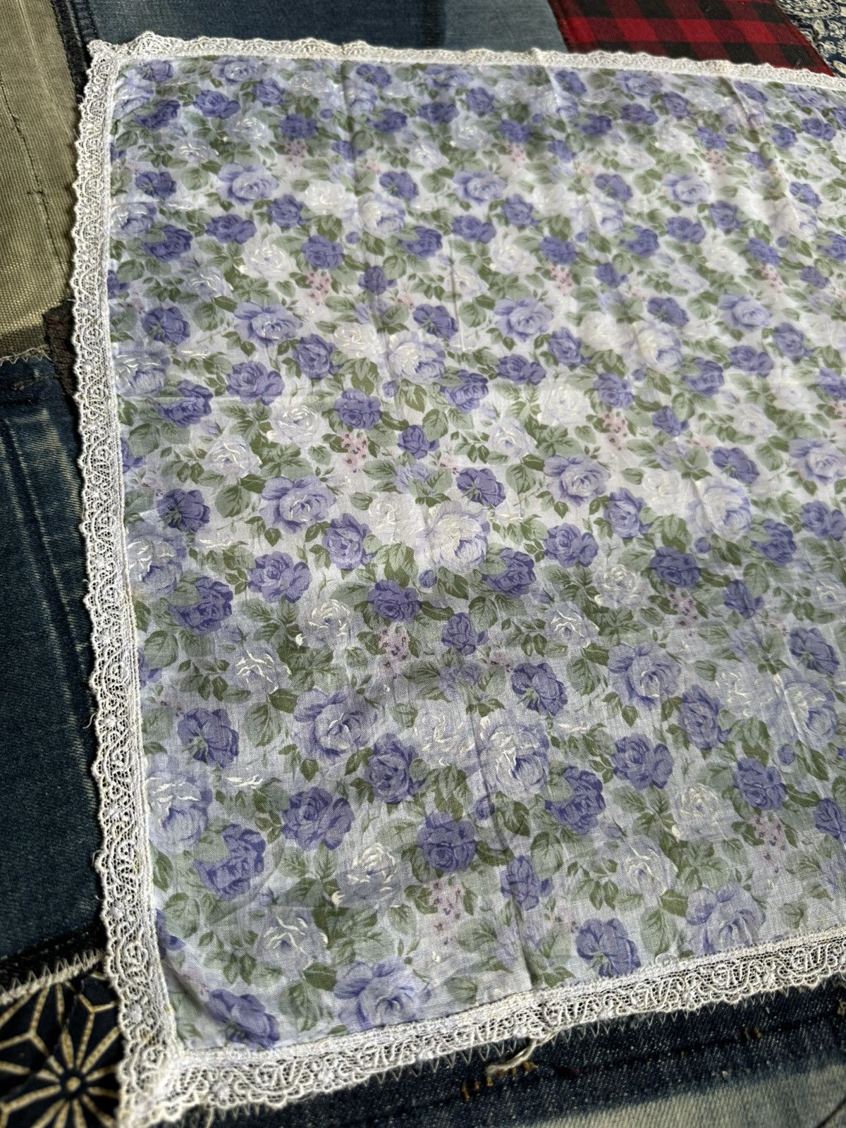 Vintage Vintage Christian Dior Handkerchief/ Neckerchief/ Bandana Size ONE SIZE - 3 Thumbnail
