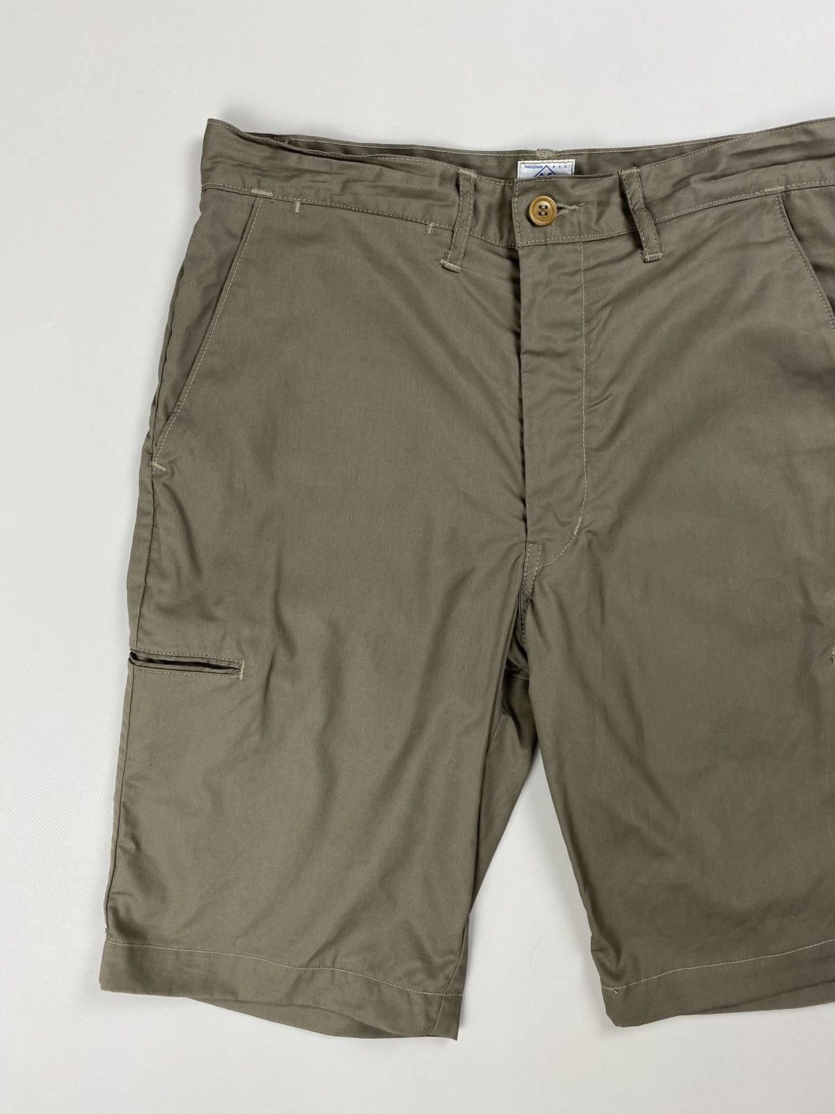 Japanese Brand × Post Overalls Post O’Alls men’s workwear chino shorts size S made In Japan Size US 30 / EU 46 - 2 Thumbnail
