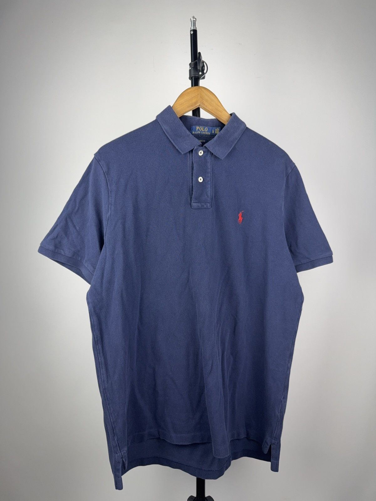 Polo Ralph Lauren Vintage 90s Retro Polo Ralph Lauren Basic Logo Polos Y2K Size US L / EU 52-54 / 3 - 1 Thumbnail