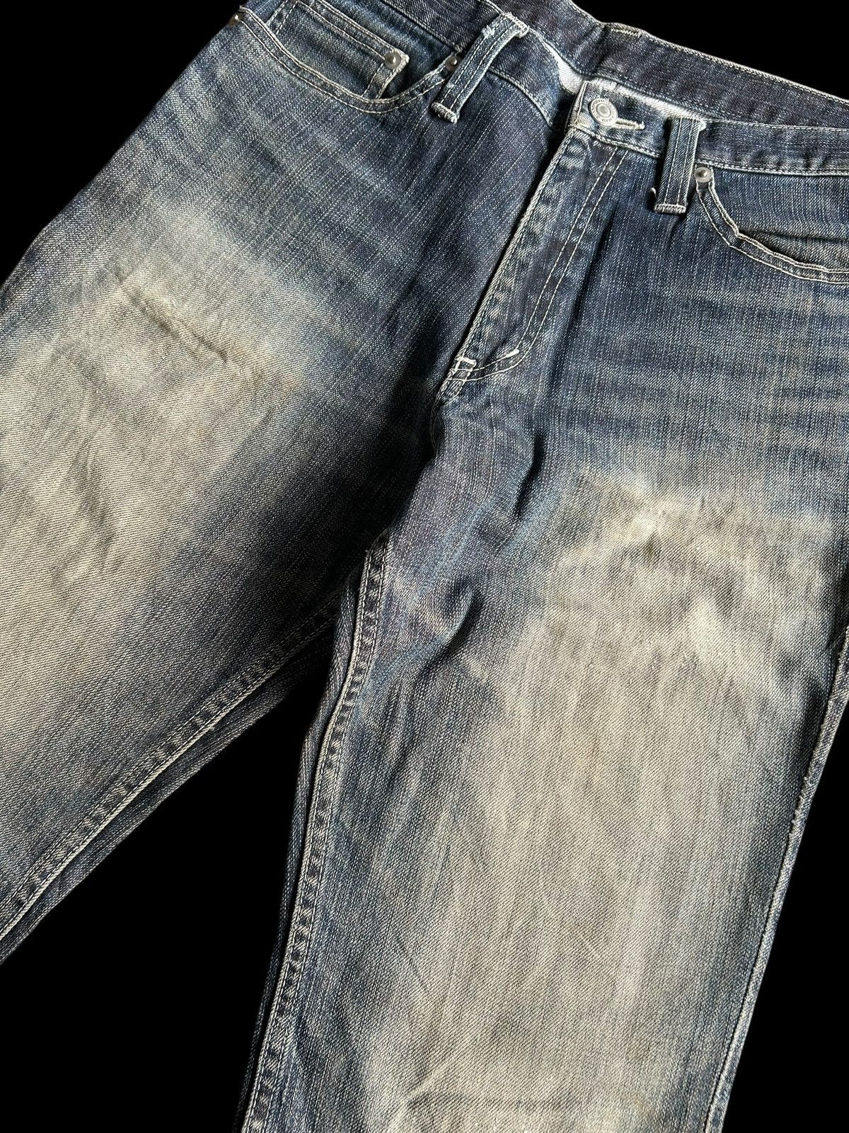 If Six Was Nine × Japanese Brand × Le Grande Bleu (L.G.B.) 🔥FLARE🔥 RUSTY MADE IN JAPAN Distressed Denim Size US 29 - 3 Thumbnail