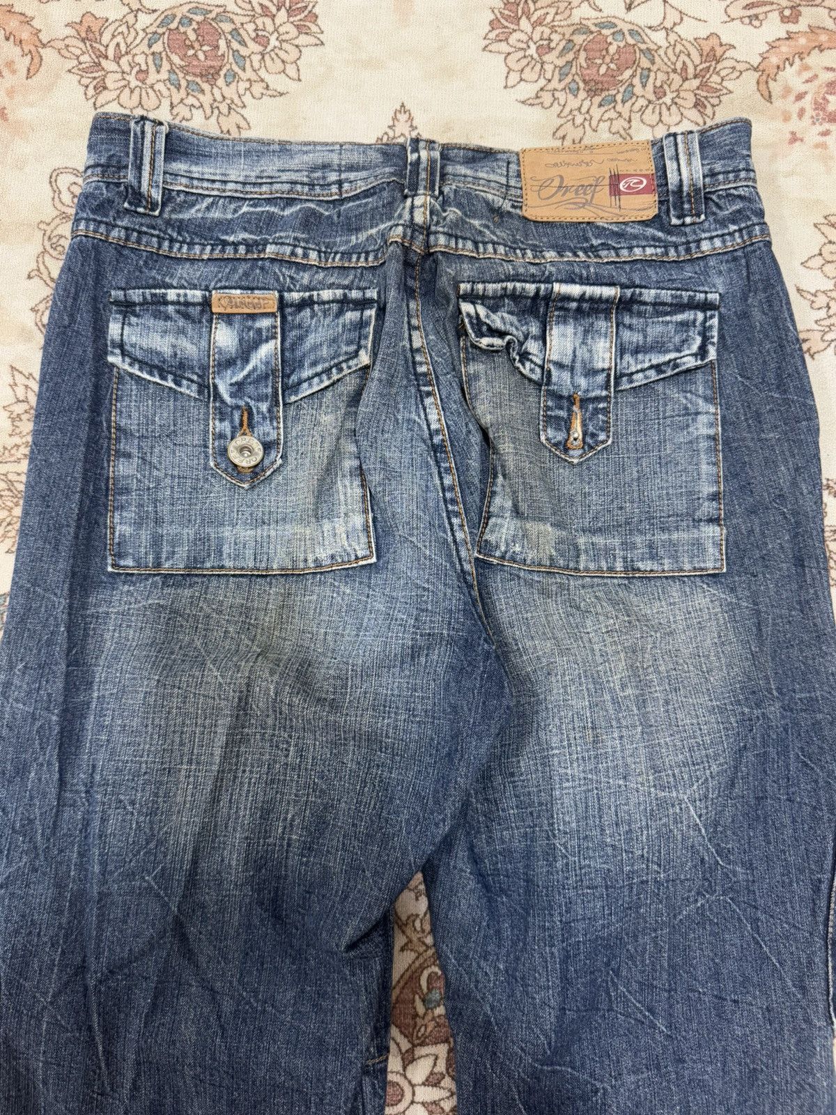 Vintage Vintage Y2K Oreef Surfer Cargo Jeans Size US 32 / EU 48 - 7 Thumbnail