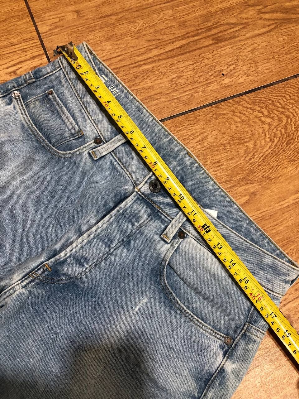 G-Star Vintage Gstar Raw Japanese Opium Faded Y2K Jeans Size US 31 - 10 Thumbnail
