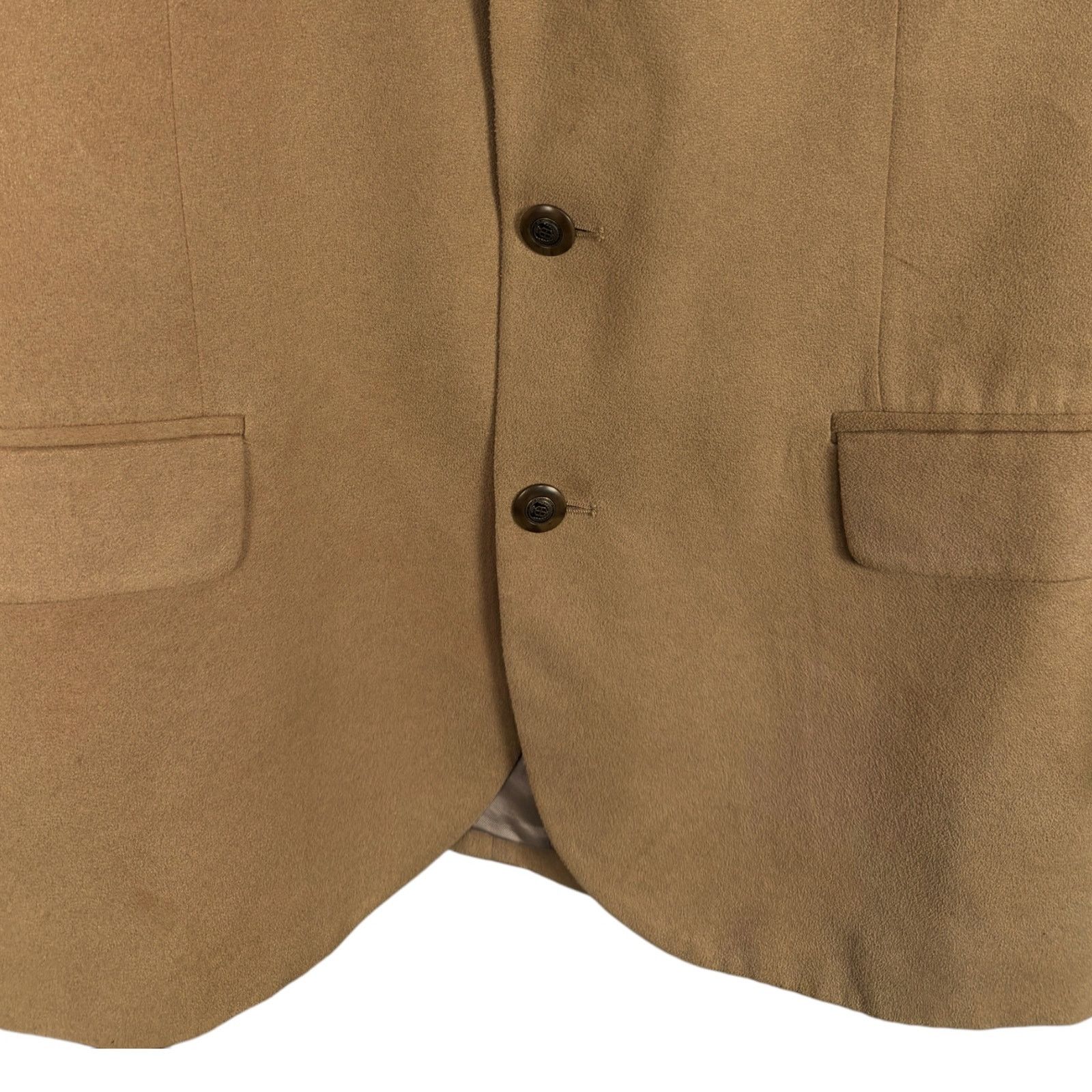 Chaps Ralph Lauren Vintage 90s Chaps Ralph Lauren Men's 41T Faux Suede Blazer Size 42L - 11 Thumbnail