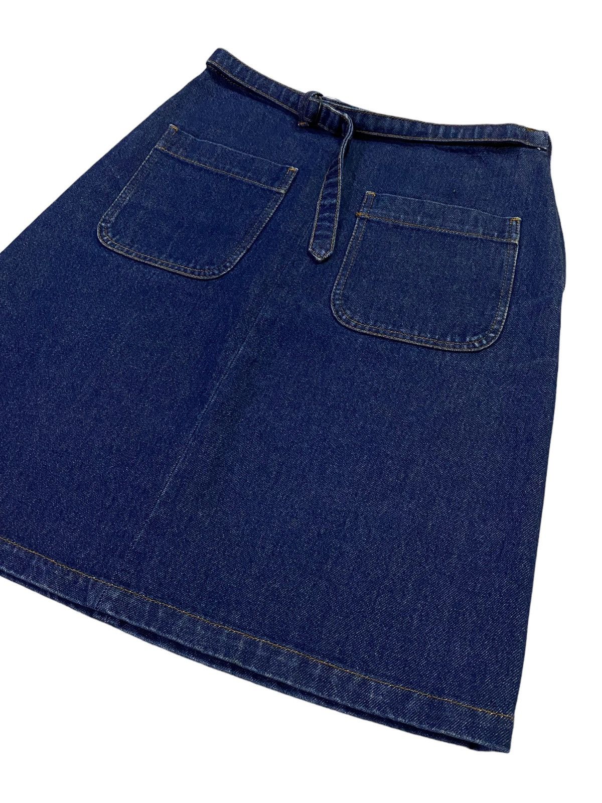 Dries Van Noten Dries Van Noten Patch Pocket Denim Skirt Size 28" / US 6 / IT 42 - 12 Thumbnail