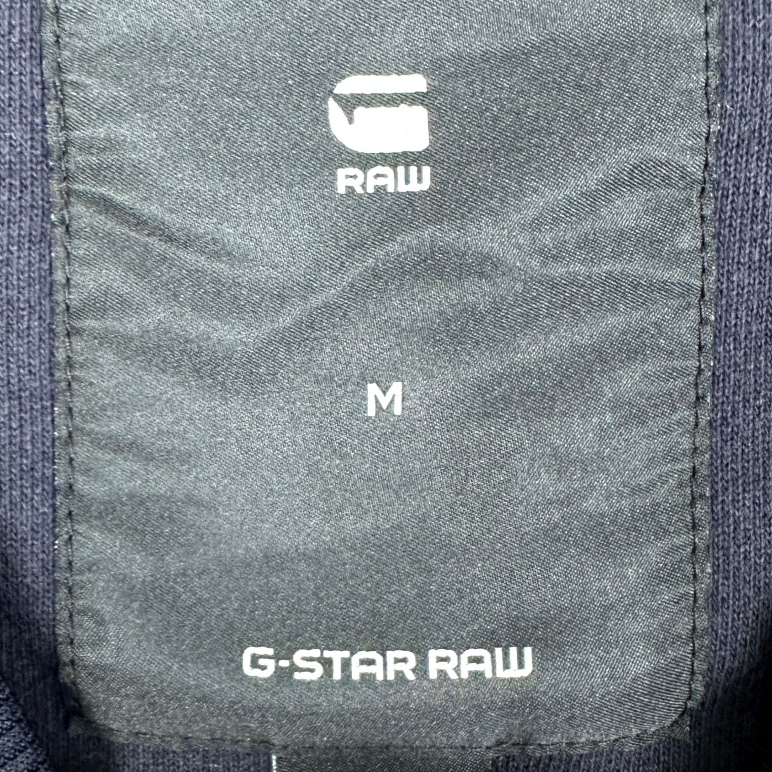 Vintage G-Star Raw Sweatshirt Crewneck Mens Medium Black Long Sleeve Pullover Casual Ribbed Side Panels Embroidered Logo Patch Size US M / EU 48-50 / 2 - 4 Thumbnail