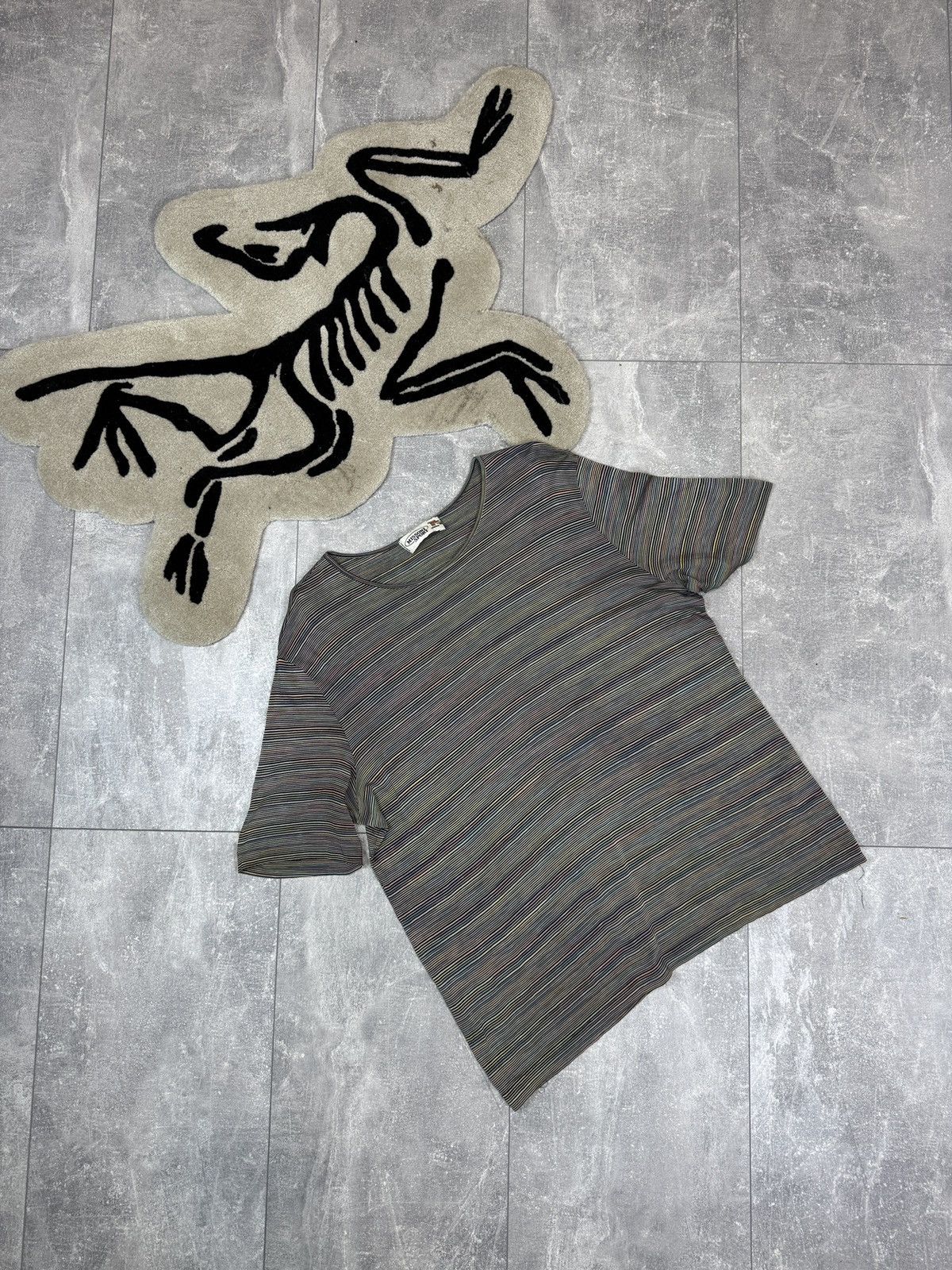 Missoni Mens Vintage Missoni sport T-shirt multicolour tee Size US M / EU 48-50 / 2 - 1 Thumbnail