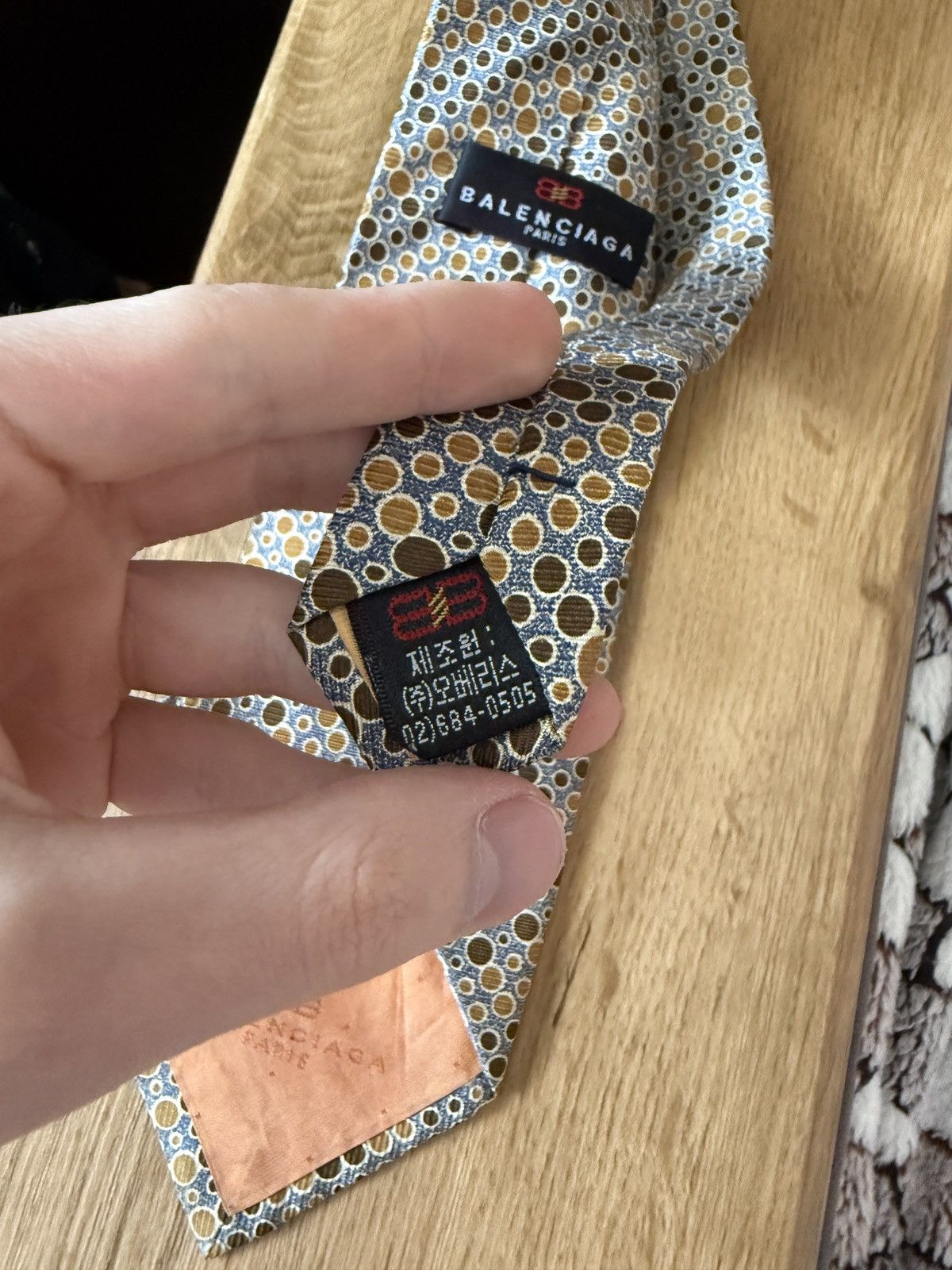 Balenciaga Vintage Balenciaga Tie Size ONE SIZE - 6 Thumbnail