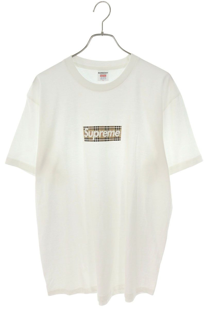 Supreme Supreme Burberry Box Logo Tee | Grailed