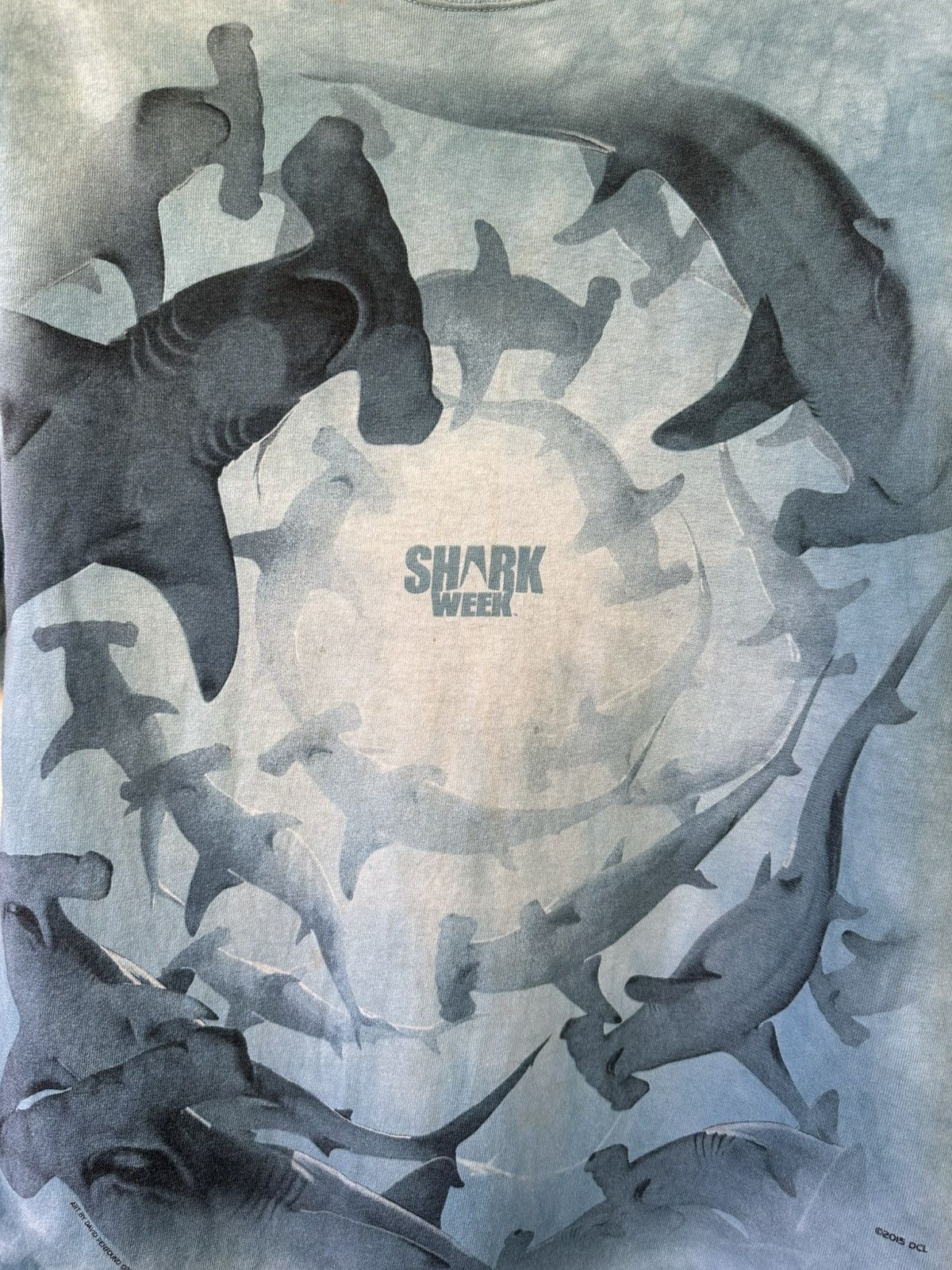 Other Vintage Shark Week faded shirt Size US XL / EU 56 / 4 - 3 Thumbnail