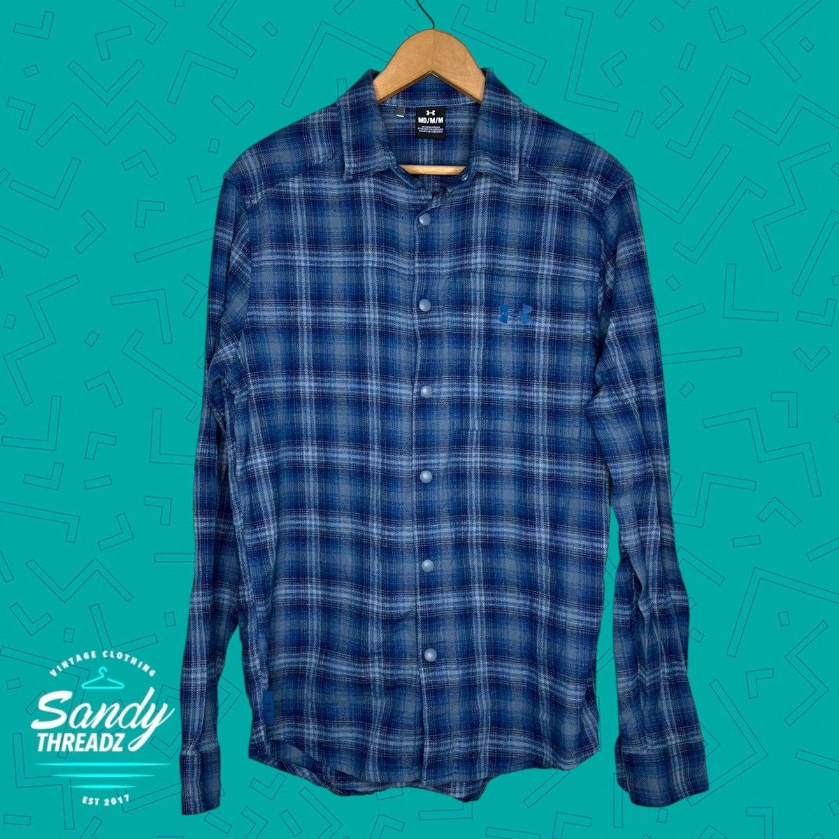 Under Armour Under Armour Tradesman Flex Flannel Button Down Shirt Size US M / EU 48-50 / 2 - 3 Thumbnail