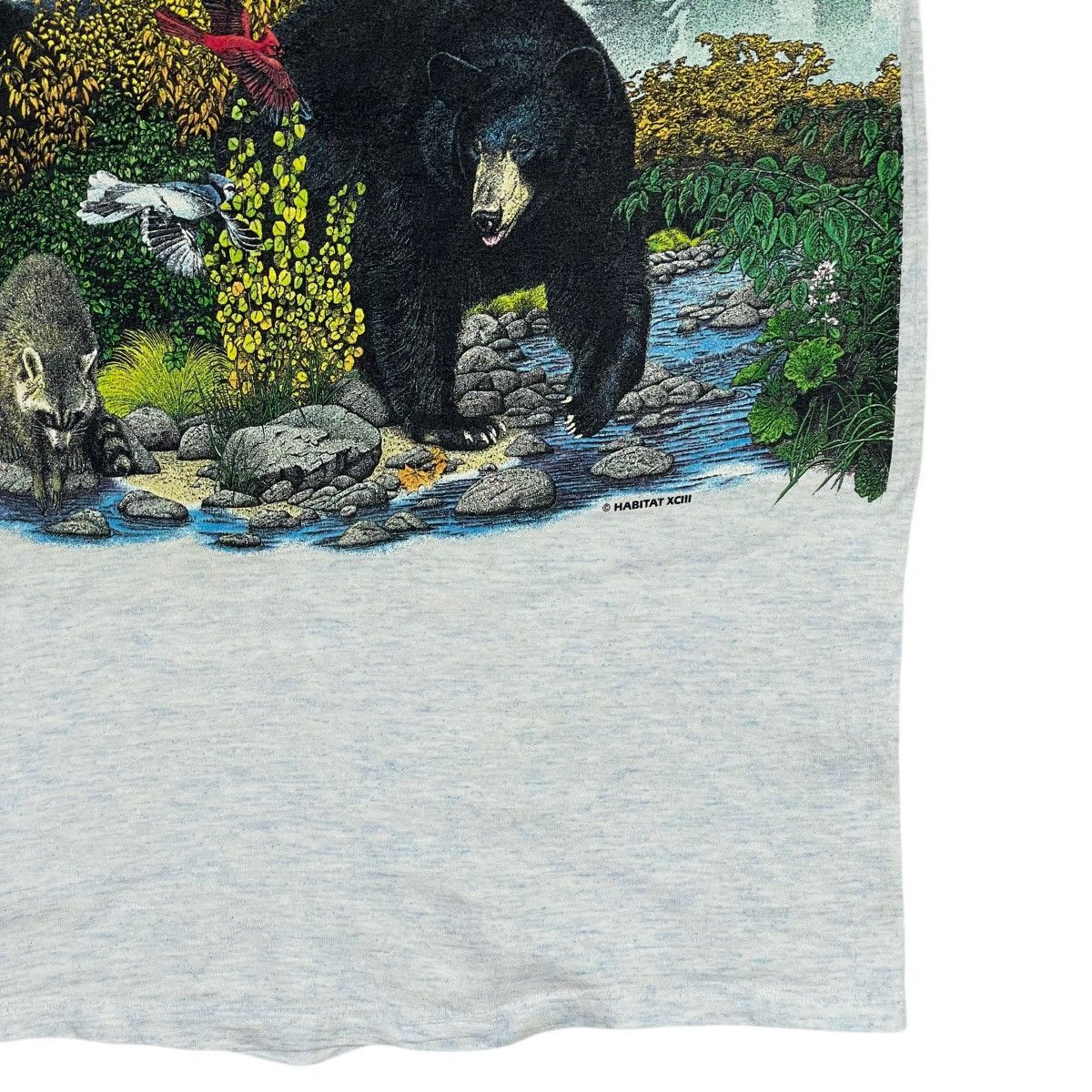 Habitat 🔥LAST PRICE🔥 Vintage 92 AOP Habitat XCII Bears Racoons Tee Size US L / EU 52-54 / 3 - 6 Thumbnail