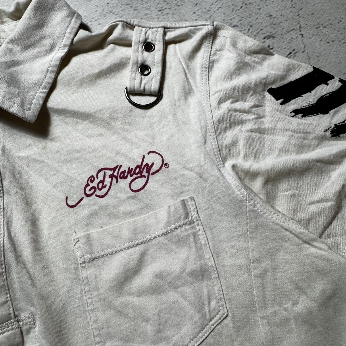 Ed Hardy very vintage polo ed hardy eagle and us flag true condition Size US M / EU 48-50 / 2 - 14 Thumbnail