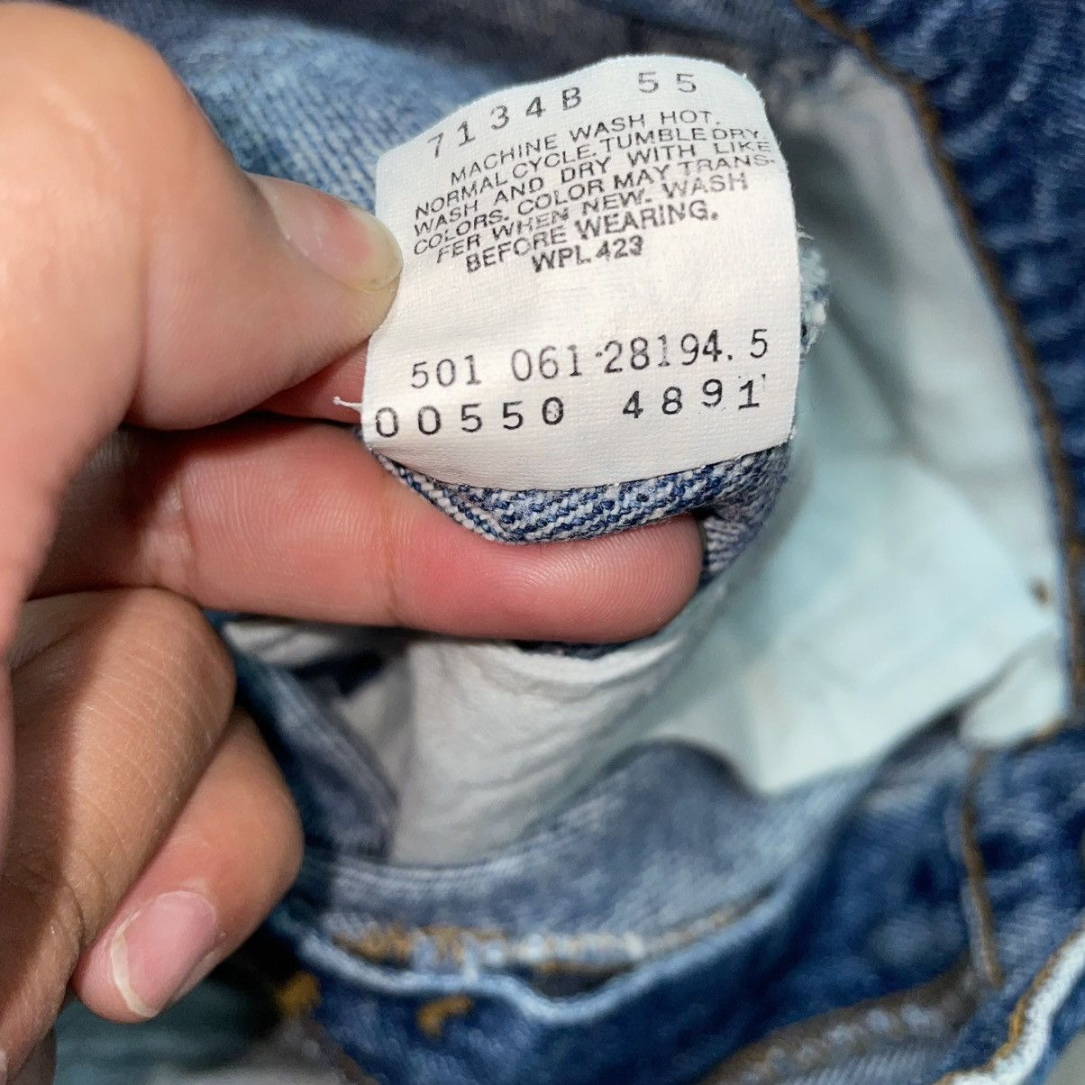 Levi's Vintage Clothing Vintage Levi’s 550 XX Made In USA Size US 27 - 4 Thumbnail