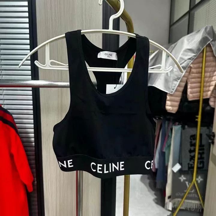 Celine Slogan Vest S Size