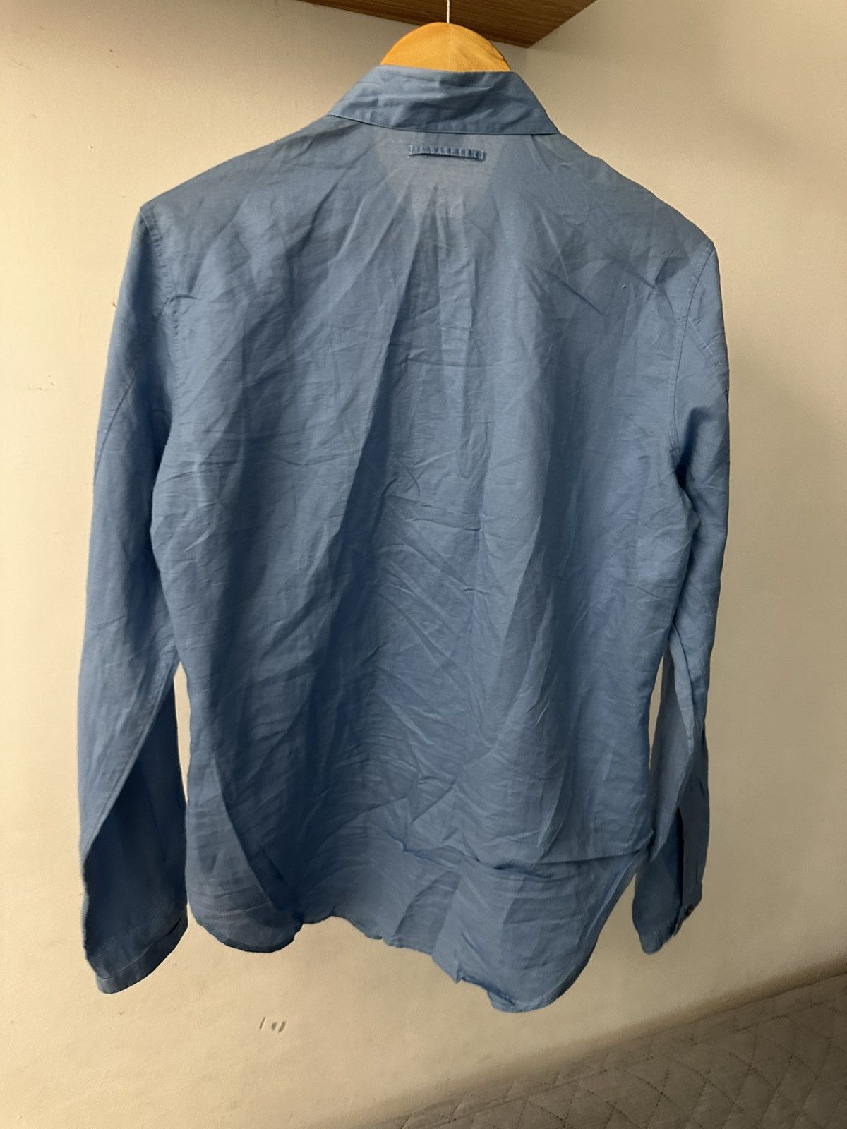 Jean Paul Gaultier SS99 Jean Paul Gaultier Double Button Ruffle Button Shirt Size US M / EU 48-50 / 2 - 2 Thumbnail