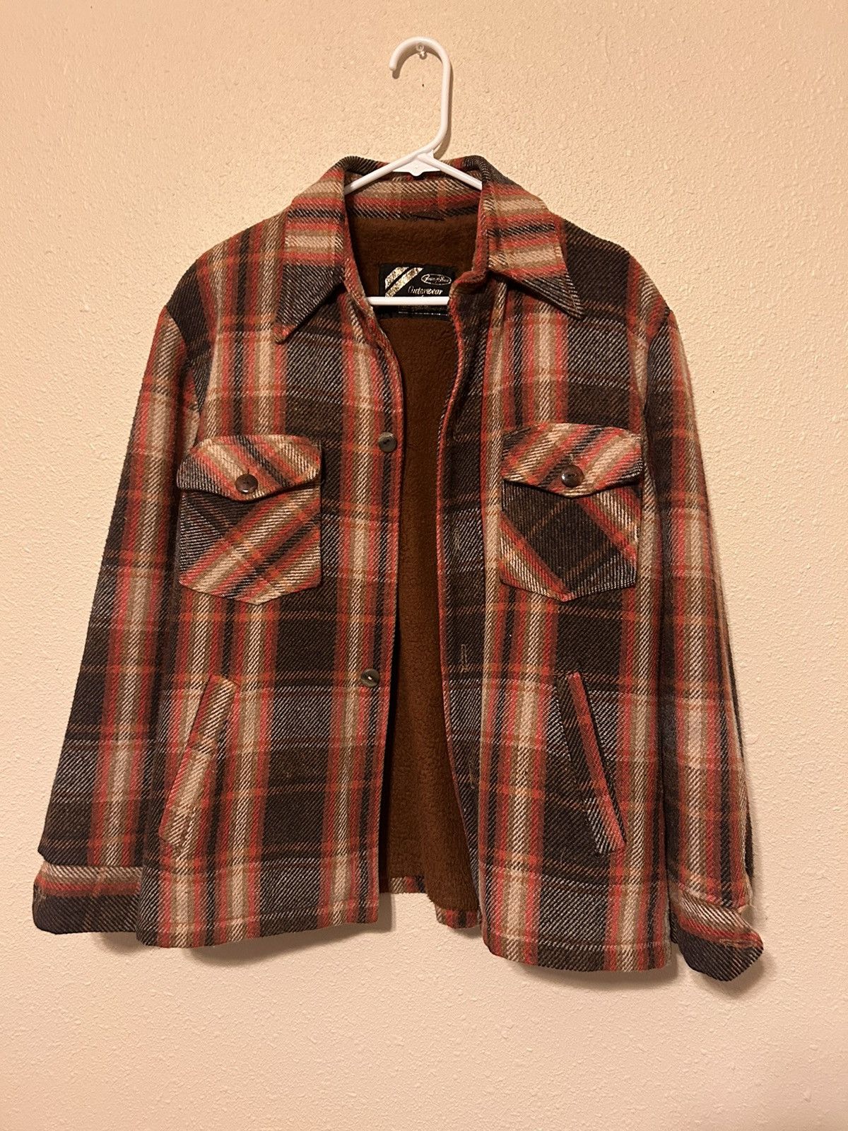Sears × Vintage Mens vintage Sears plaid jacket Size US M / EU 48-50 / 2 - 1 Thumbnail
