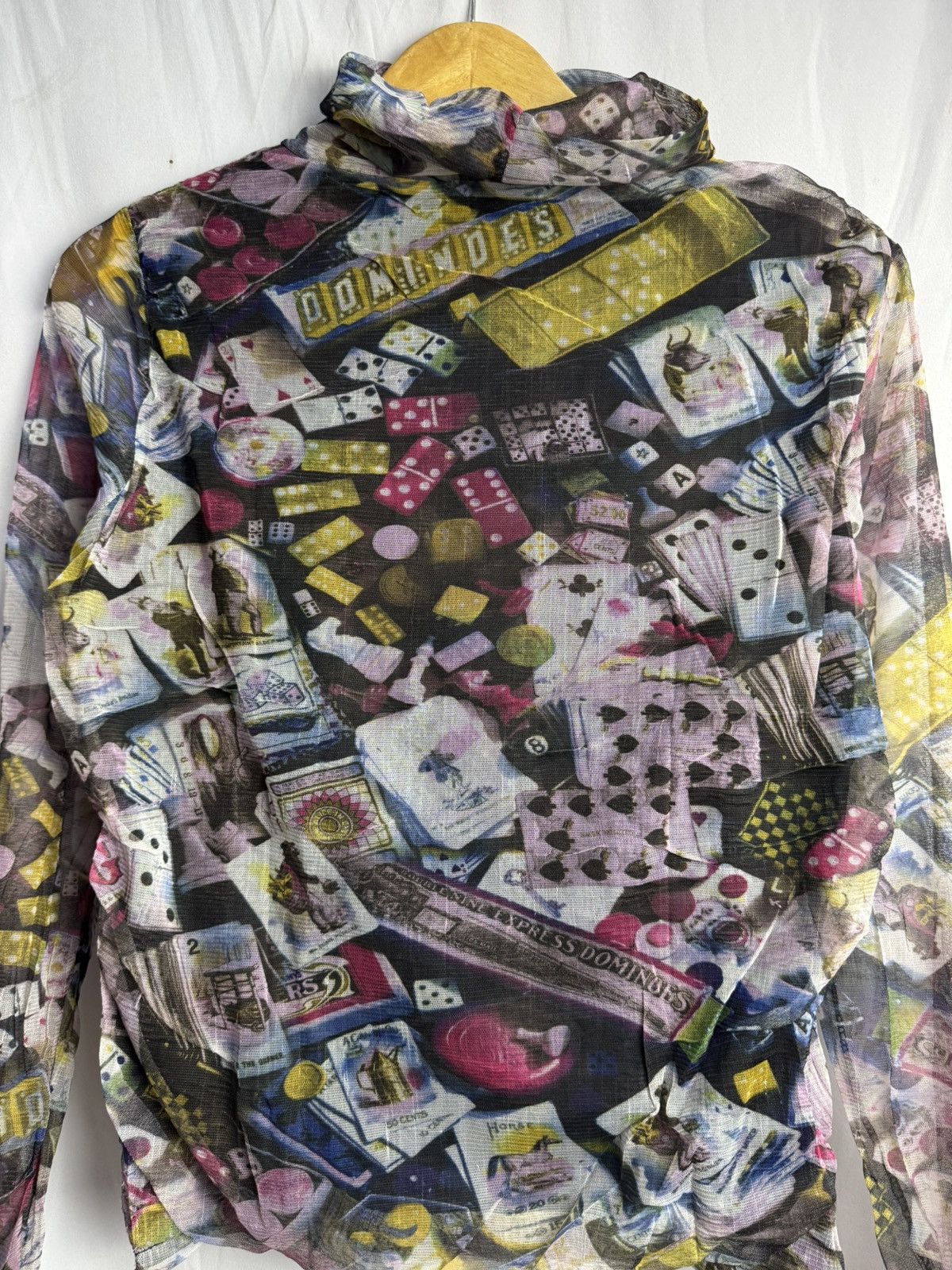Hysteric Glamour Mesh Top Dominoes Jean Paul Styled Japanese Size US M / EU 48-50 / 2 - 3 Thumbnail