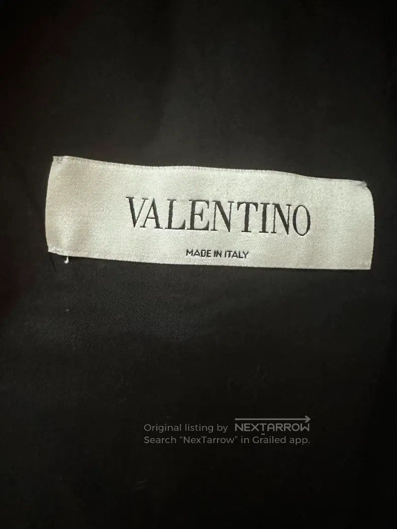 Valentino Valentino Solid color zippered lapel jacket jacket Size US XS / EU 42 / 0 - 5 Thumbnail