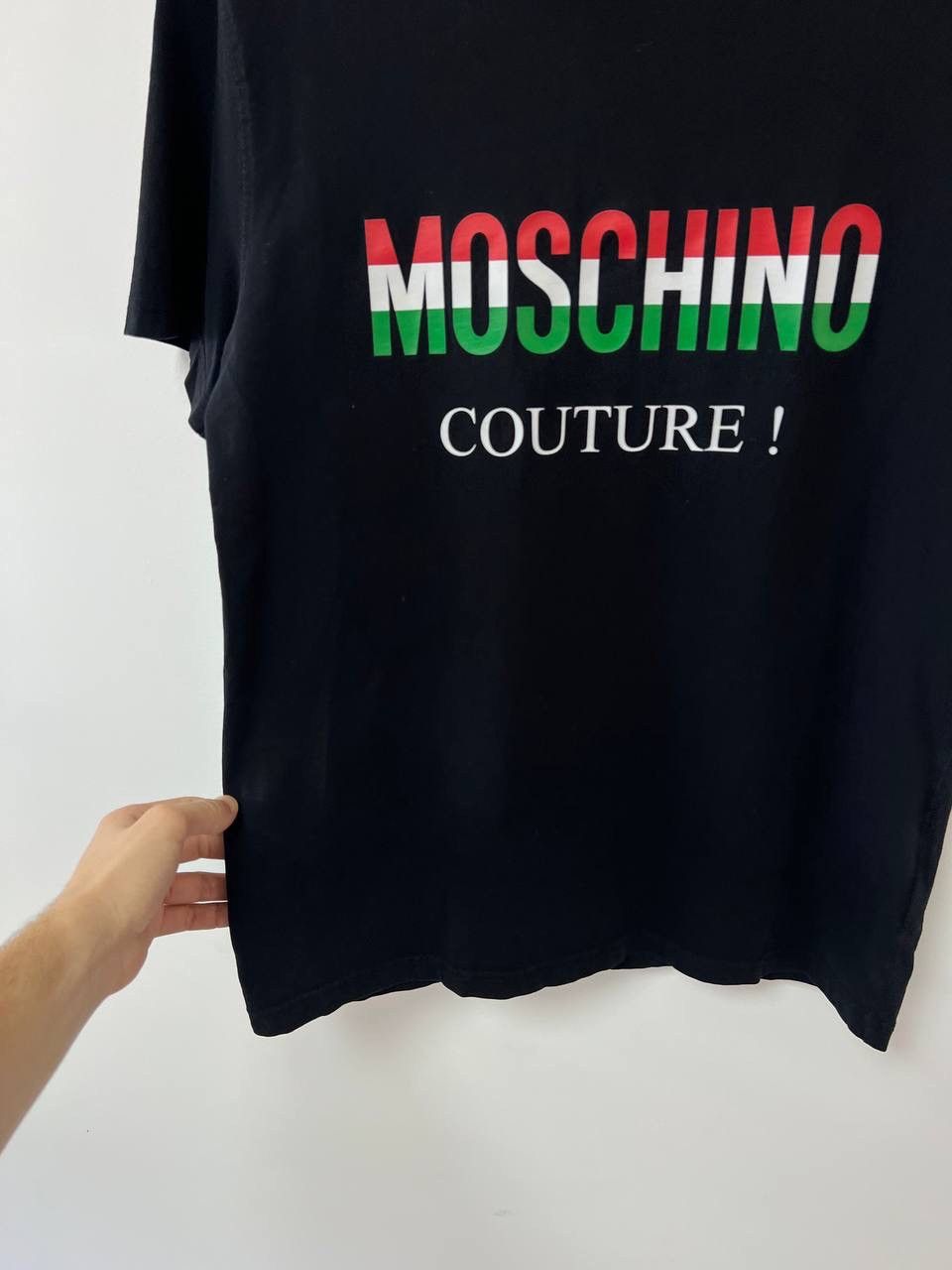 Moschino Moschino Couture Molano Italy T shirt Big Logo Rare Luxury M Size US M / EU 48-50 / 2 - 8 Thumbnail