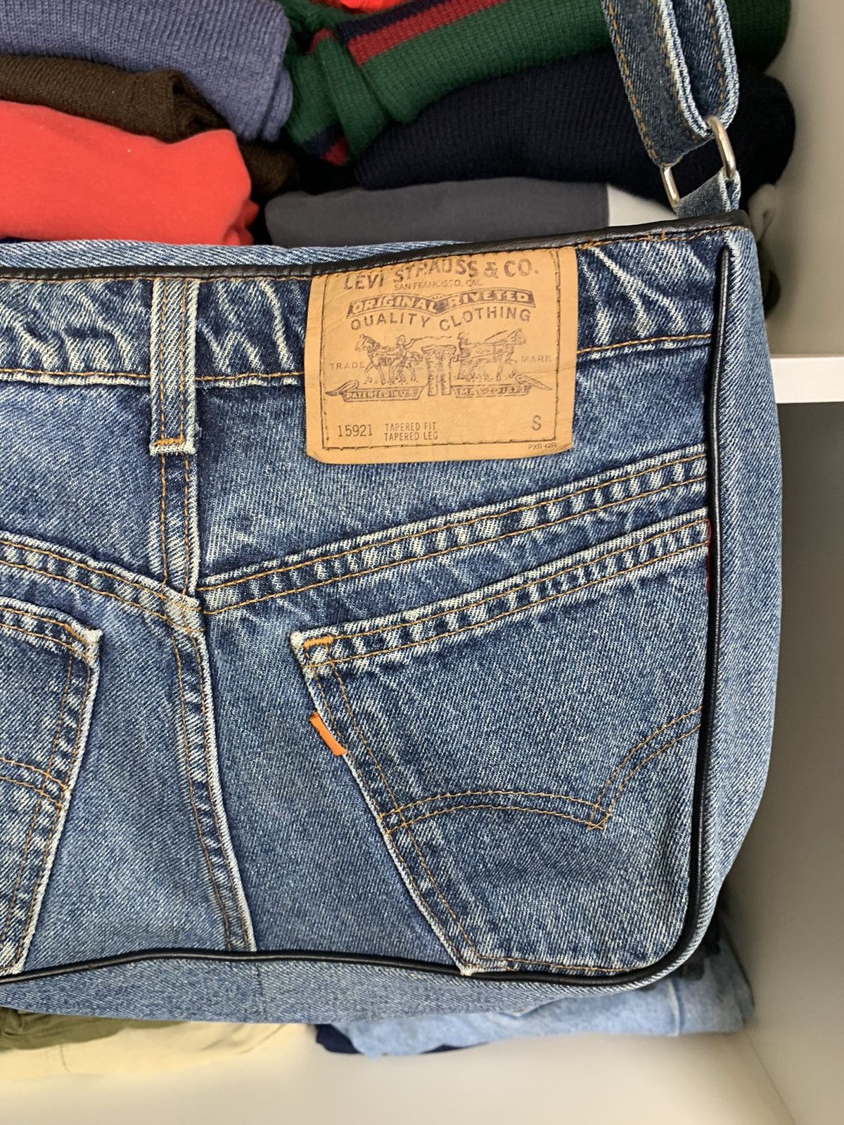 Levi's × Vintage Vintage Levis Denim Bag Size ONE SIZE - 15 Thumbnail