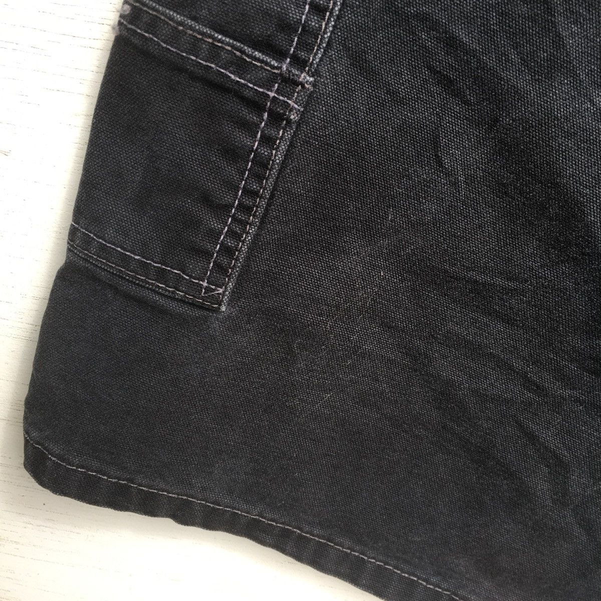 Dickies × Vintage SUN FADED VINTAGE DICKIES DISTRESSED CARPENTER JORTS Size US 35 - 20 Thumbnail